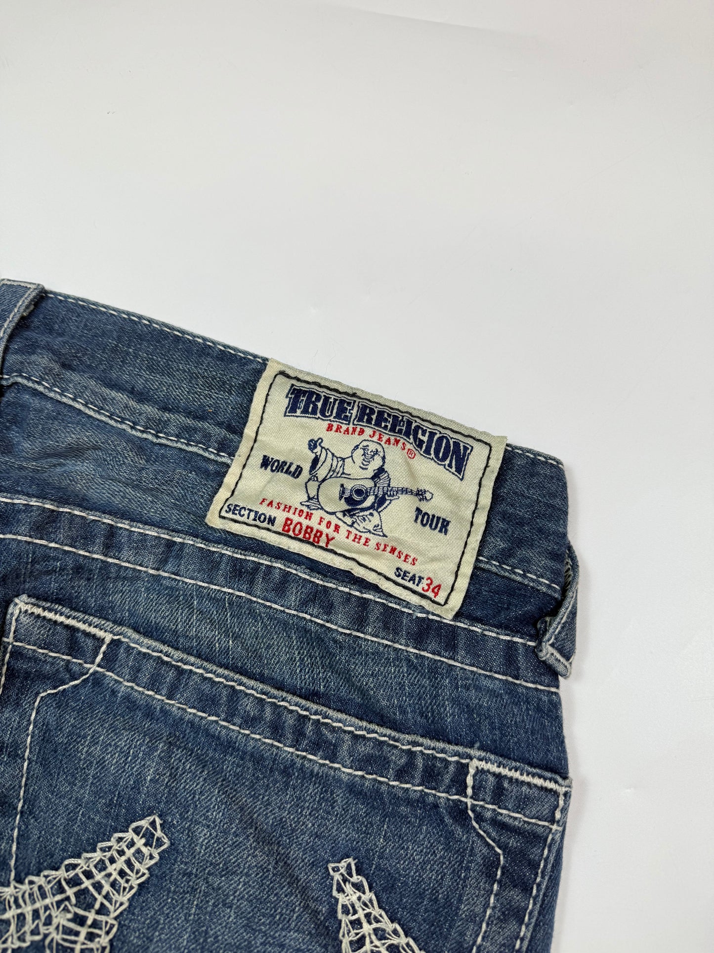 Vintage Y2K True Religion Bobby jeans (W33)