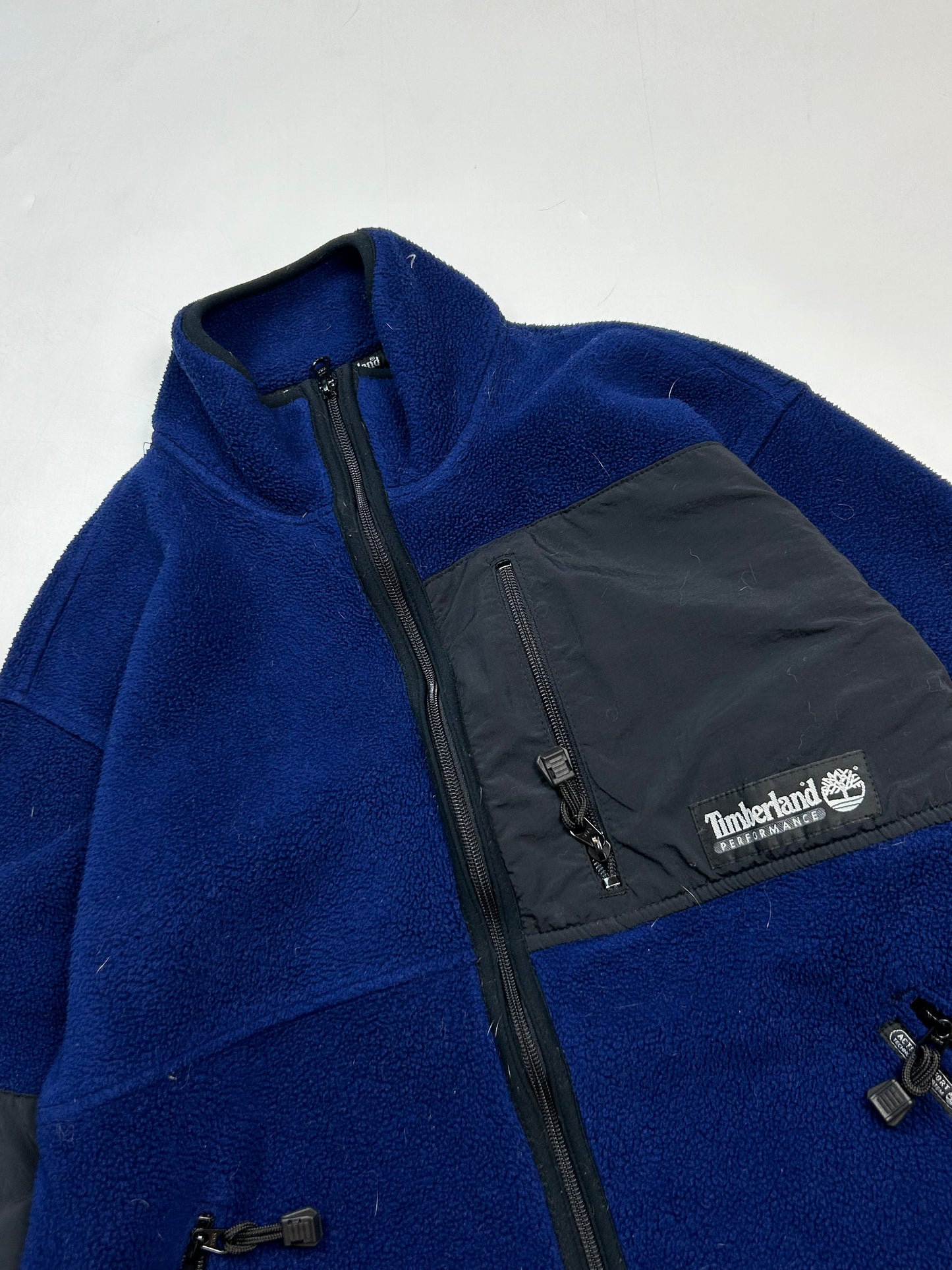 Vintage Timberland performance full zip fleece (S)