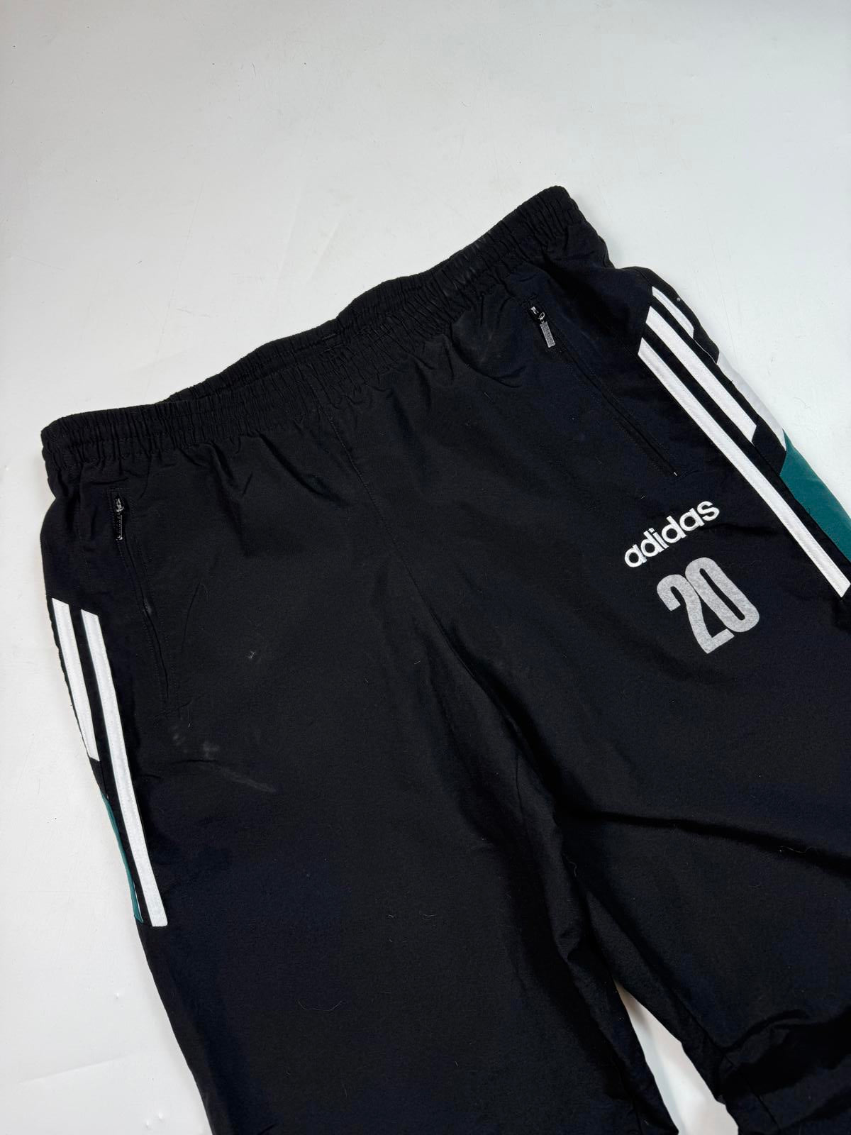 Vintage 90s adidas originals baggy track pants (L)