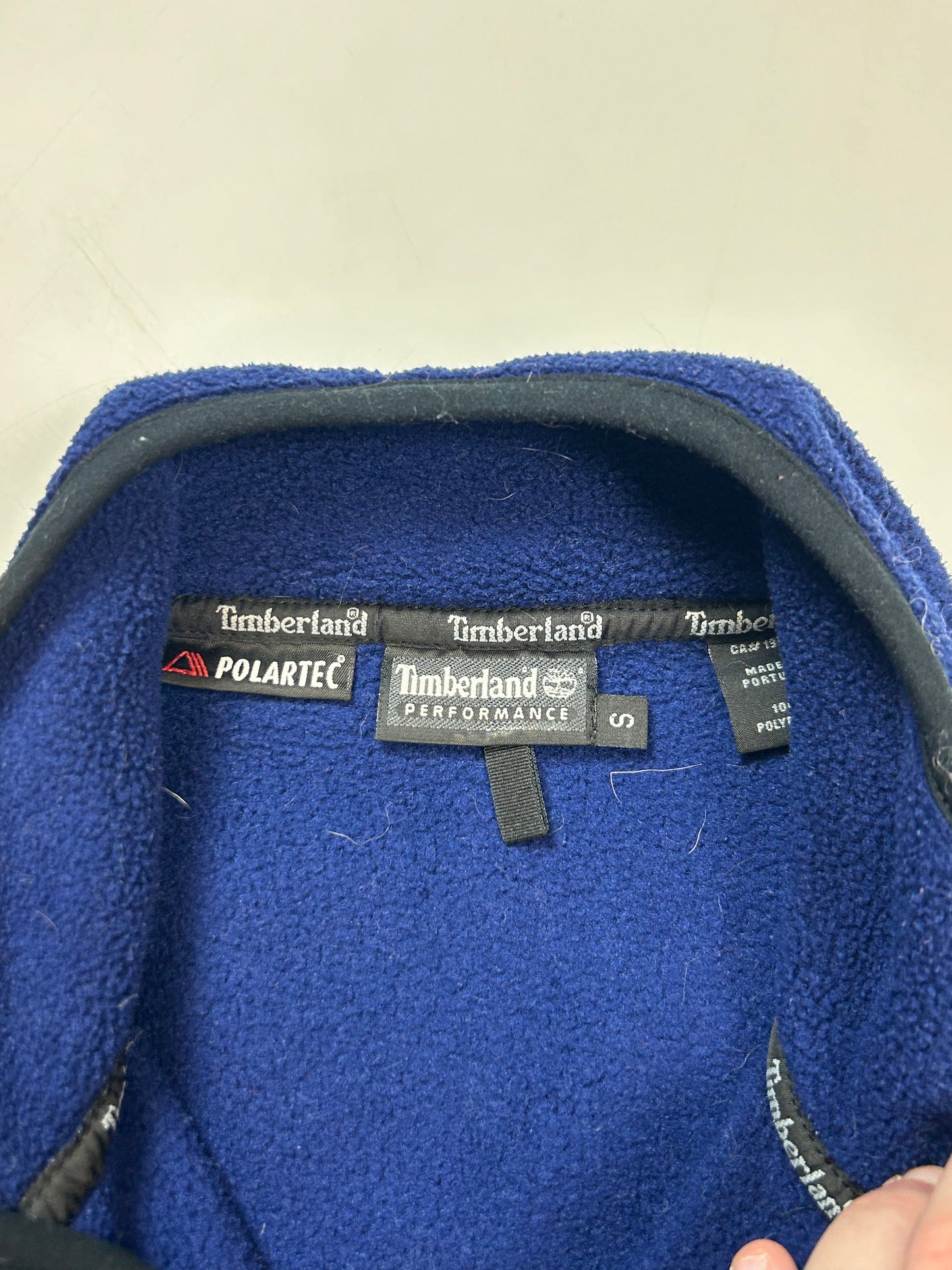 Vintage Timberland performance full zip fleece (S)