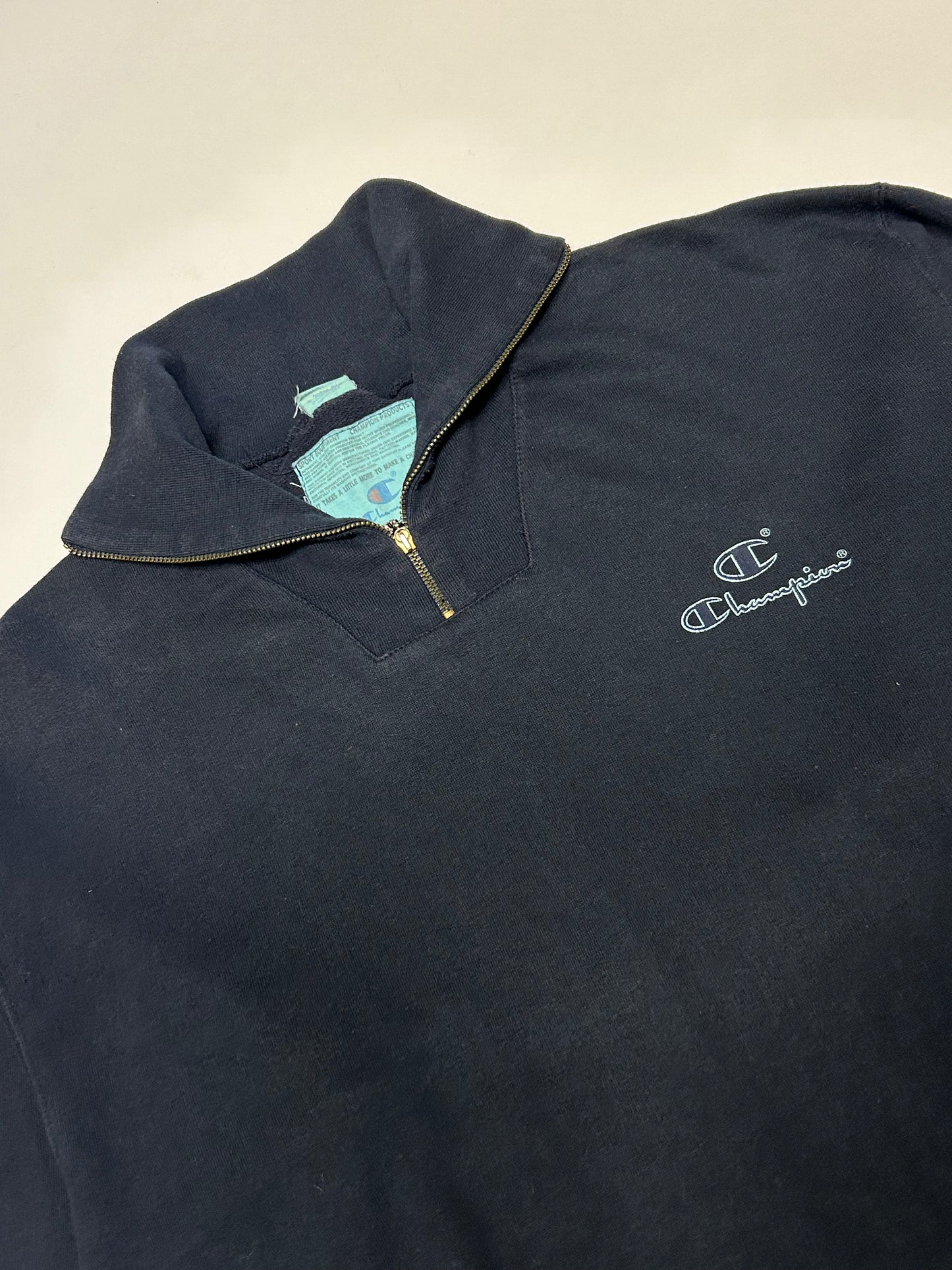 Vintage 80s Champion quarter zip sweatshirt (M)