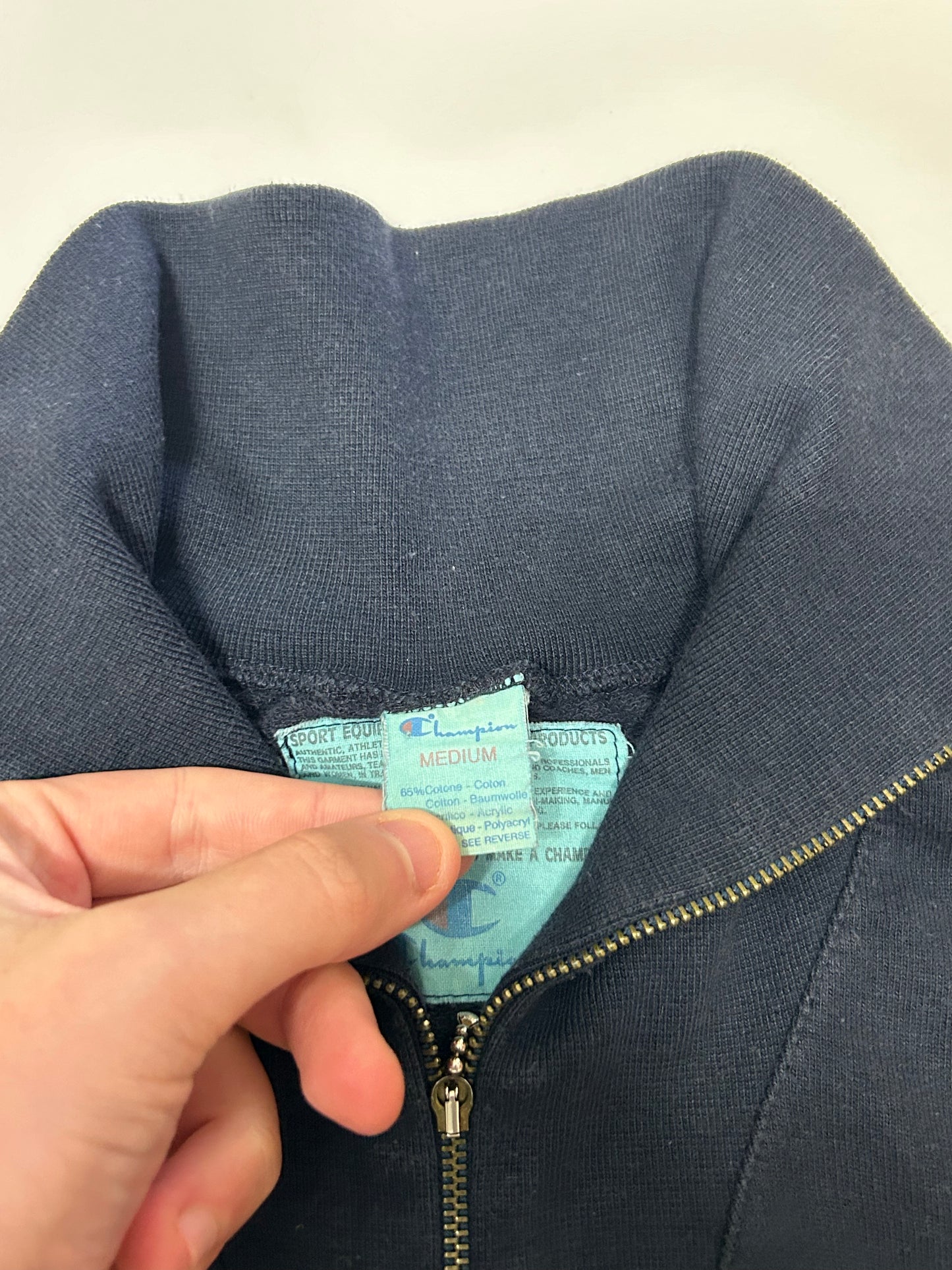 Vintage 80s Champion quarter zip sweatshirt (M)