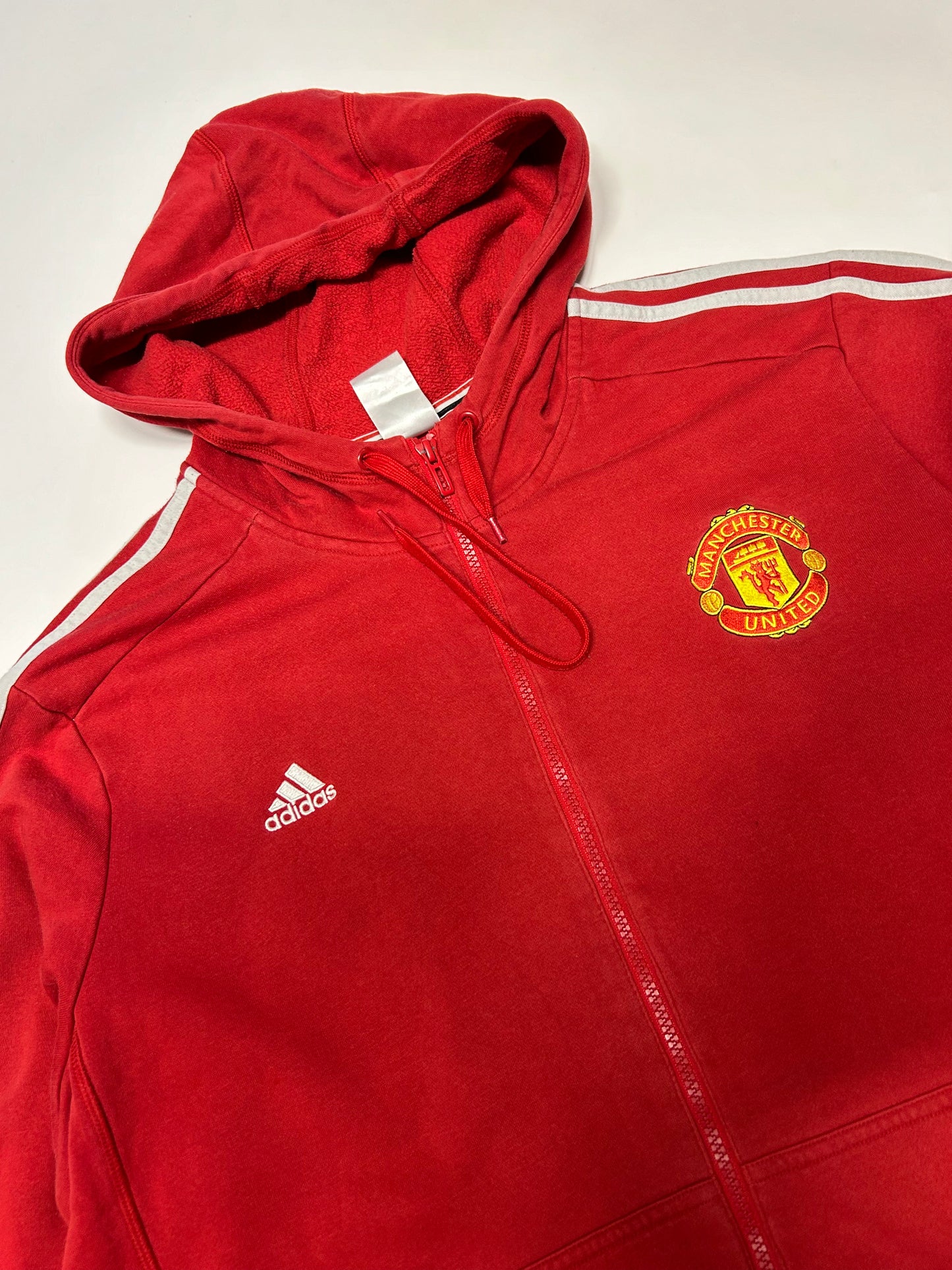 Manchester United adidas zip up hoodie (XXL)
