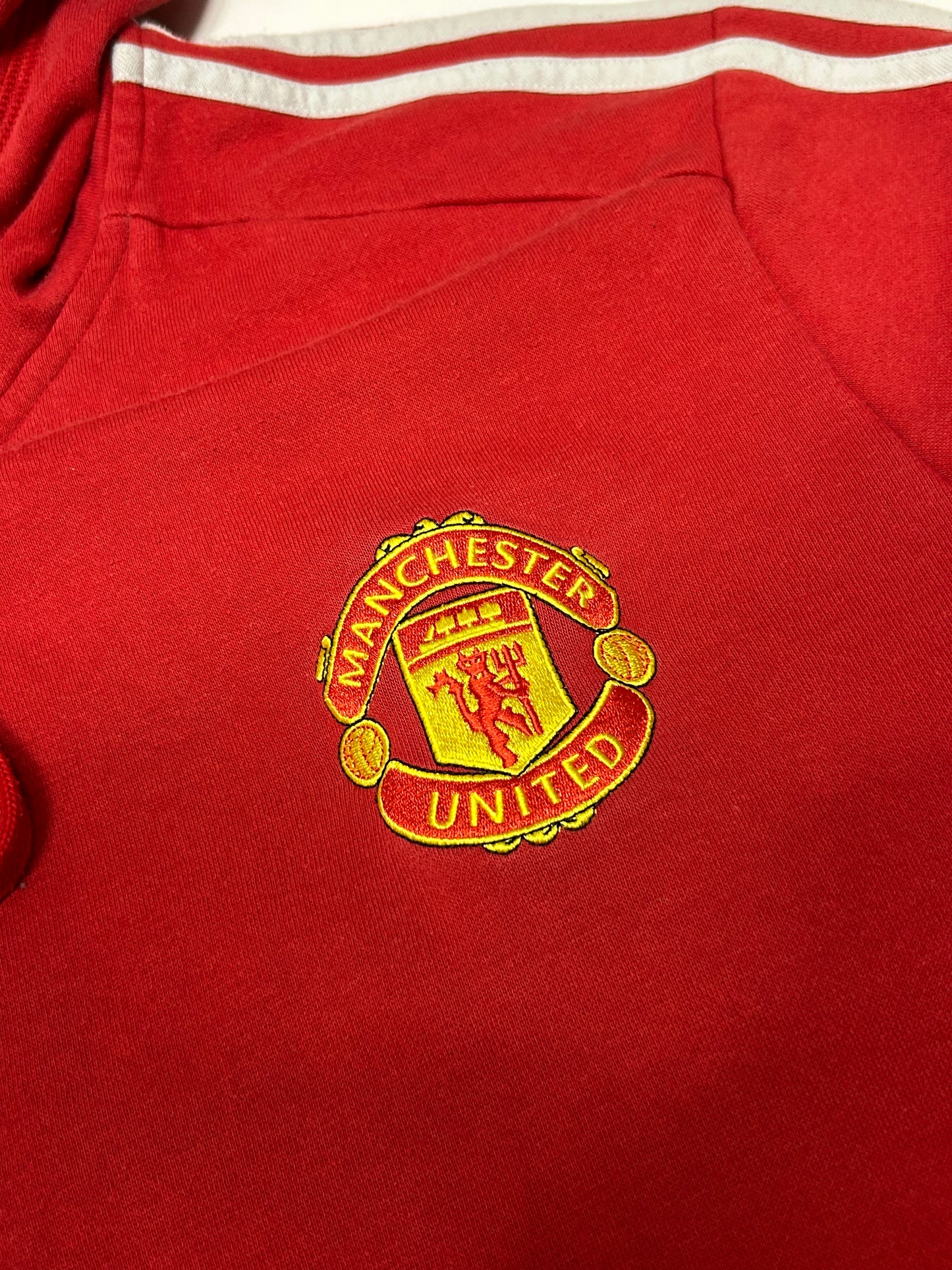 Manchester United adidas zip up hoodie (XXL)