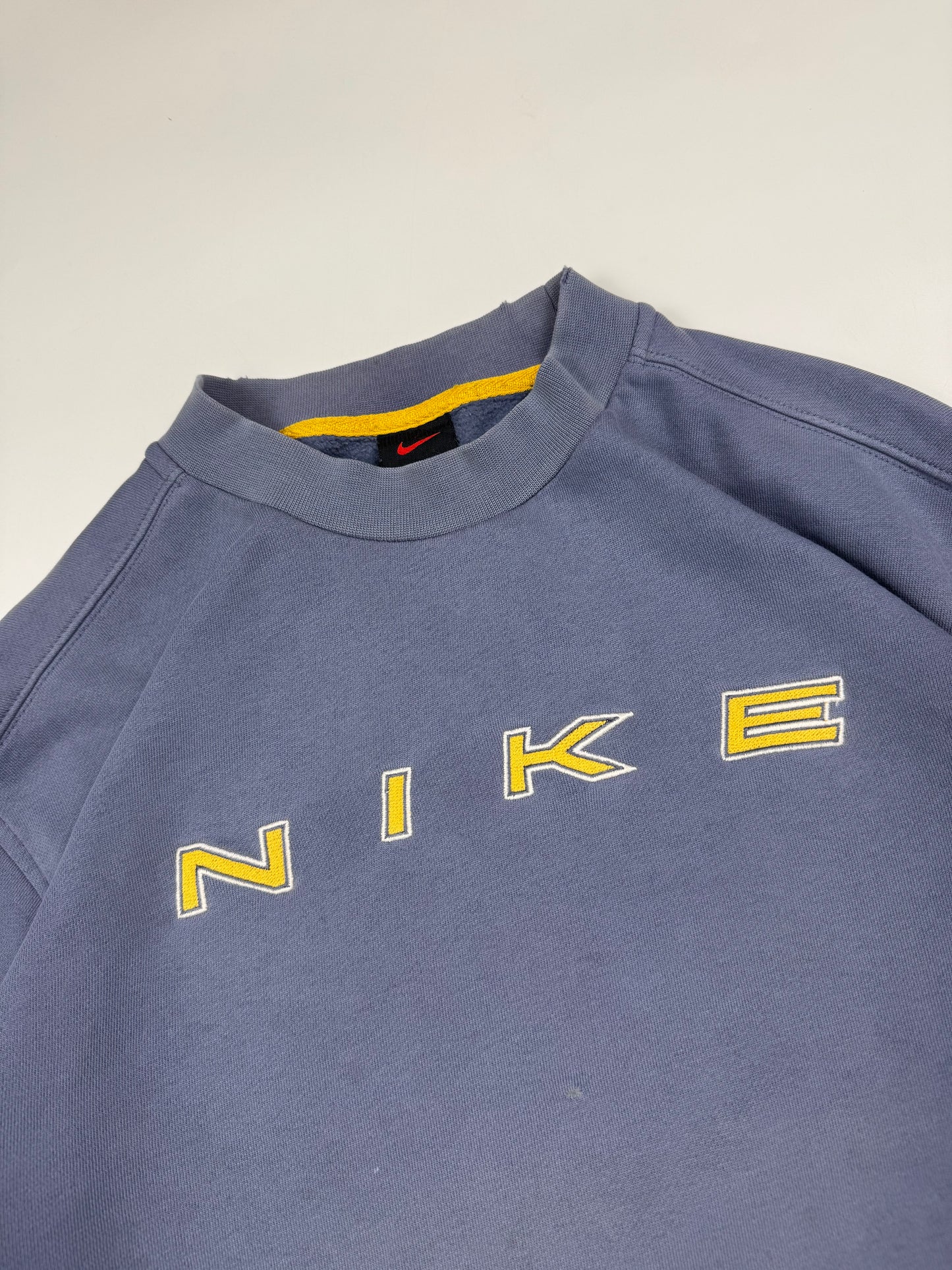 Vintage 90s Nike spell out sweatshirt (S)