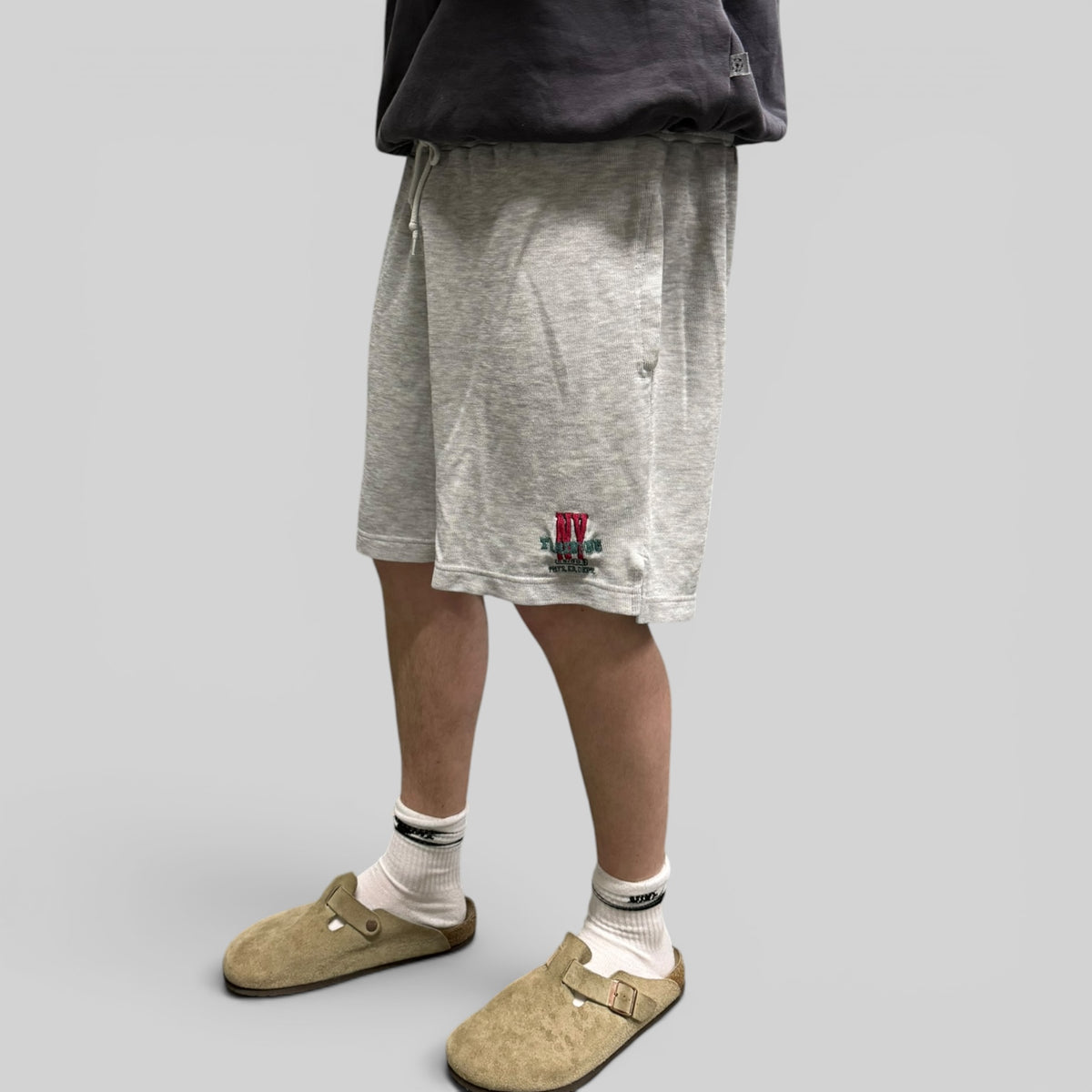 Vintage 90s Adidas training baggy sweat shorts (L)