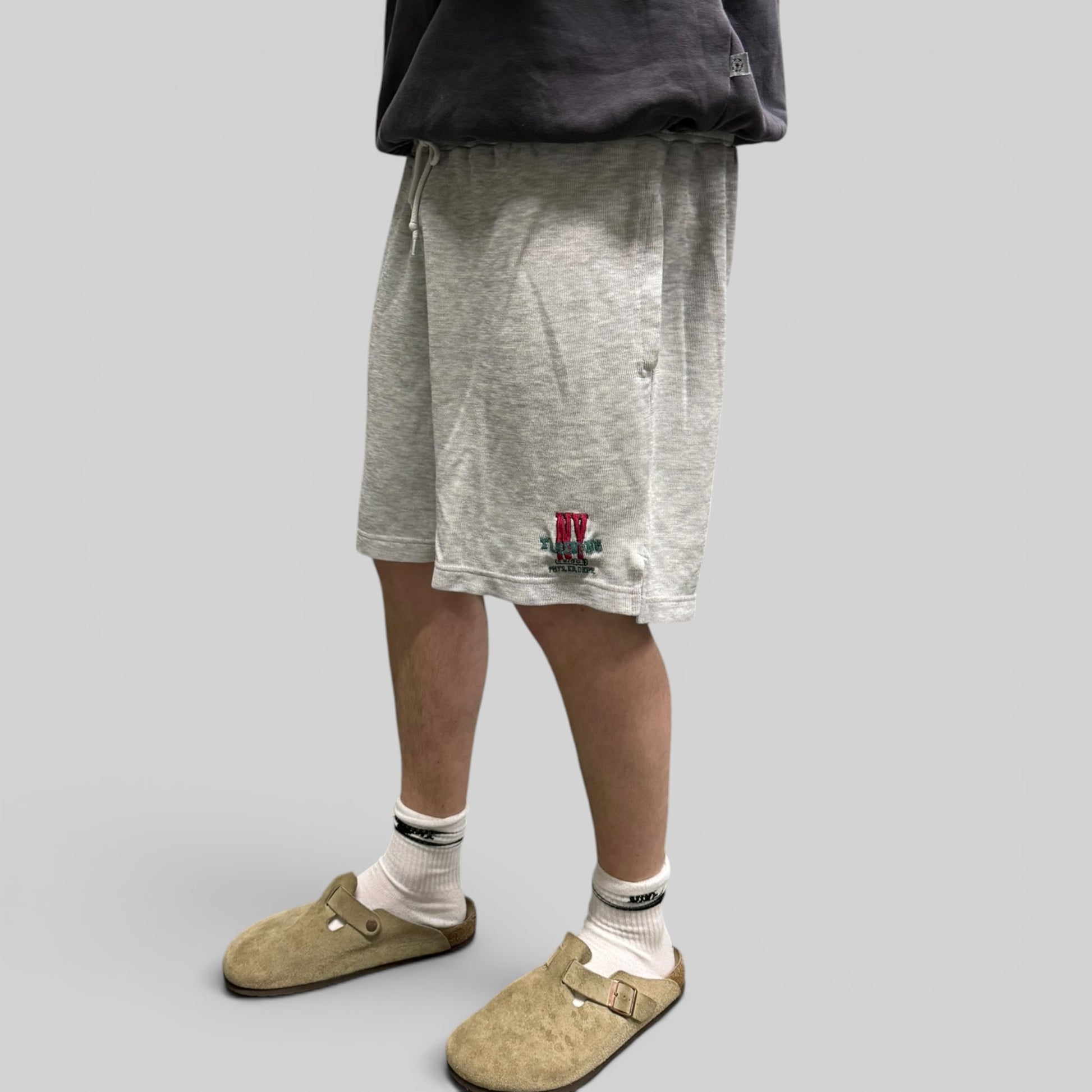 Vintage 90s Adidas training baggy sweat shorts (L)