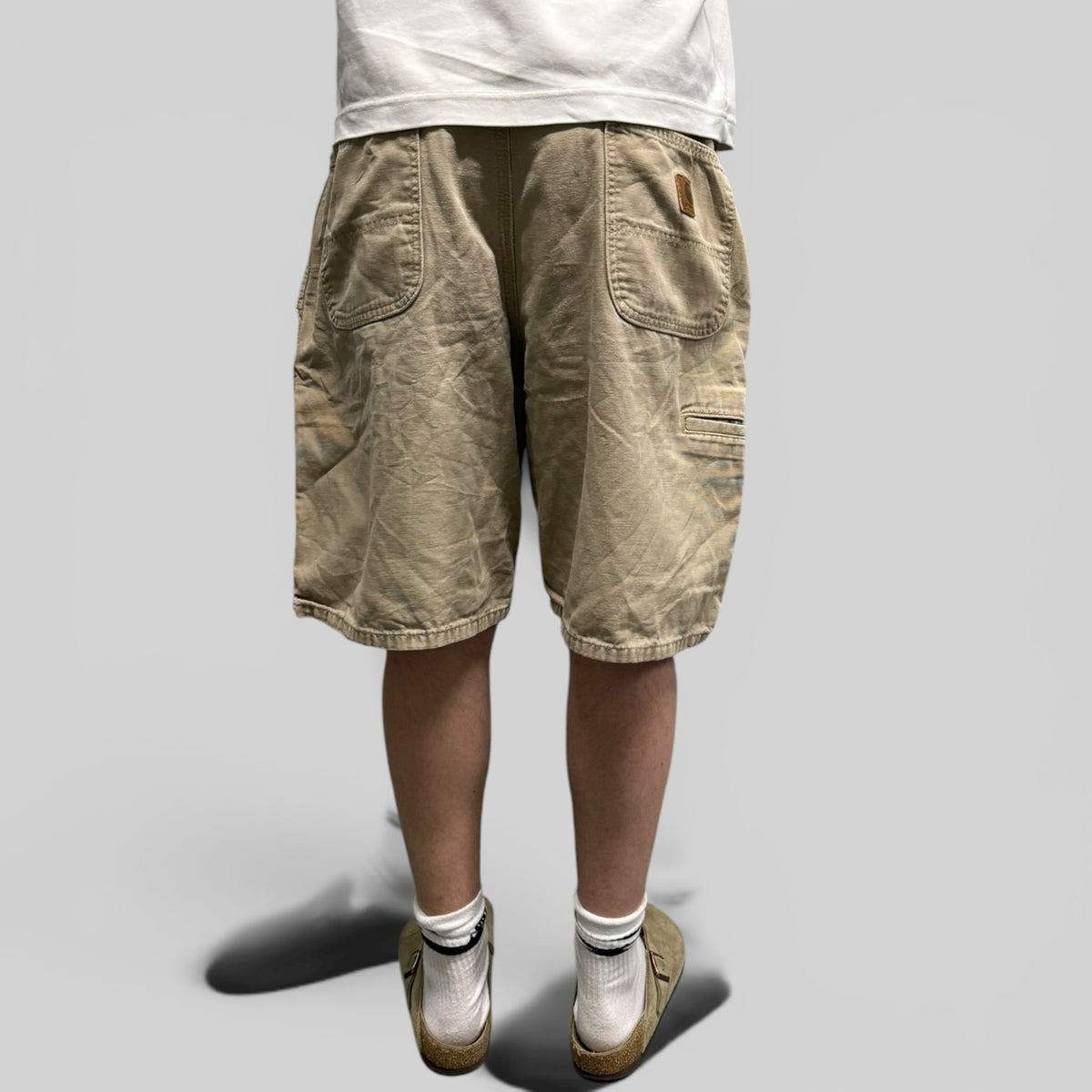Vintage Carhartt baggy carpenter shorts (W38)