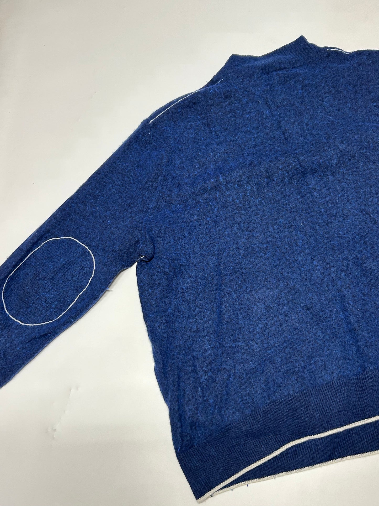 Vintage Lacoste quarter zip wool sweater (M)