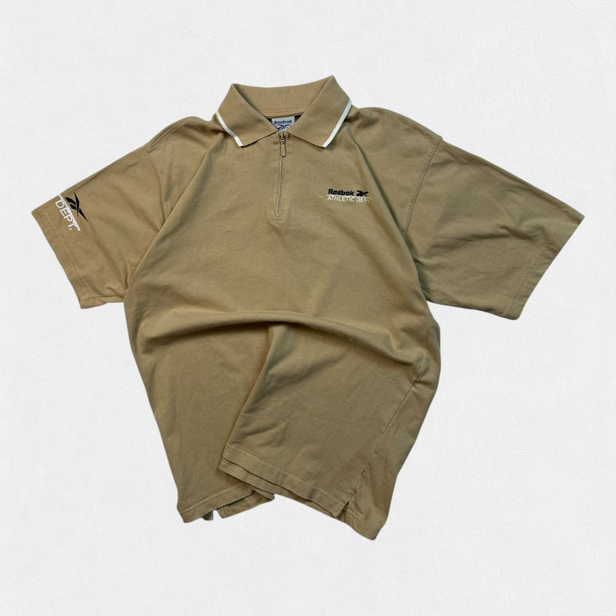 Vintage Reebok athletic dept polo shirt (L)