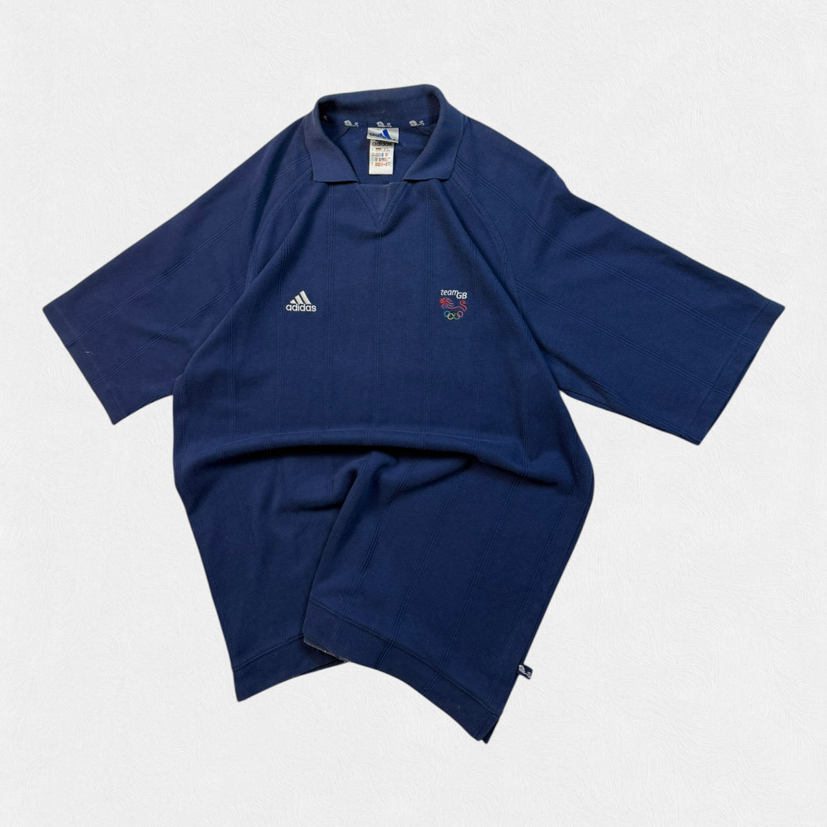 Vintage Great Britain Adidas olympic games polo shirt (L)