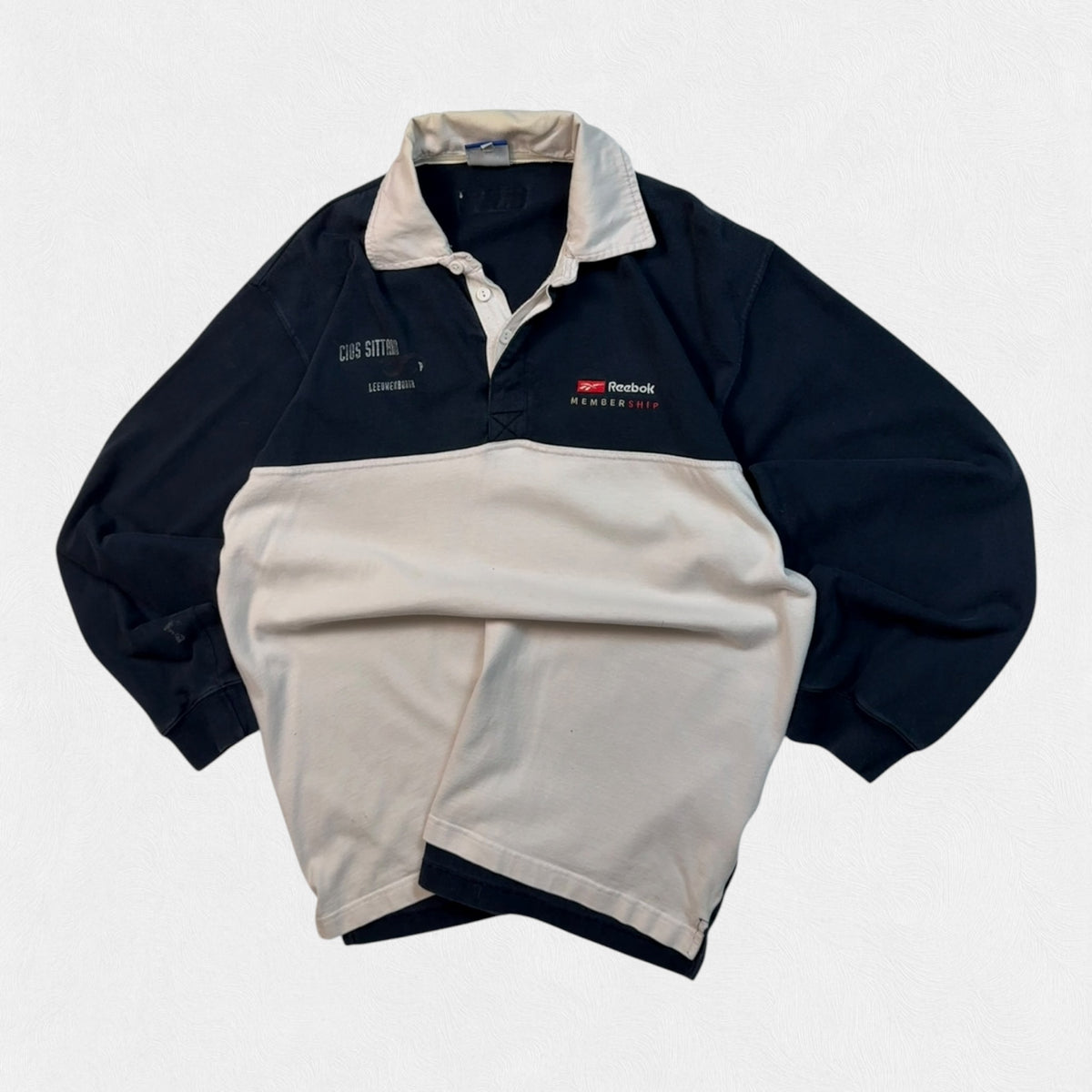 Vintage Reebok rugby polo (L)