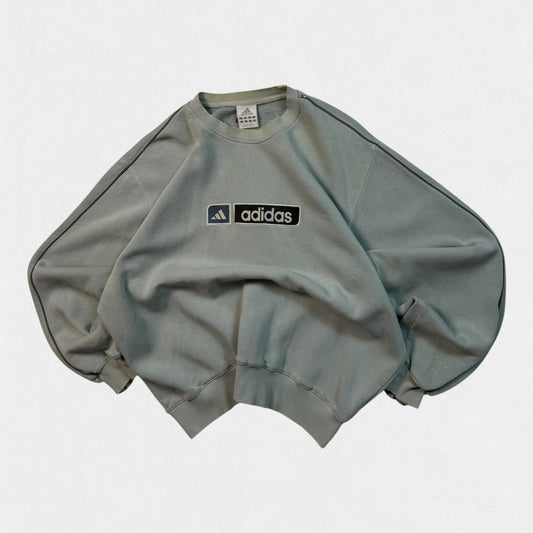 Vintage Adidas spell out sweatshirt (XL)