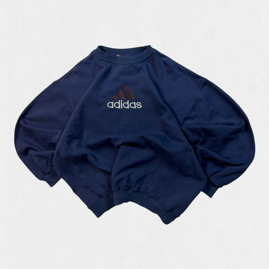 Vintage 90s Adidas centre logo sweatshirt (XL)