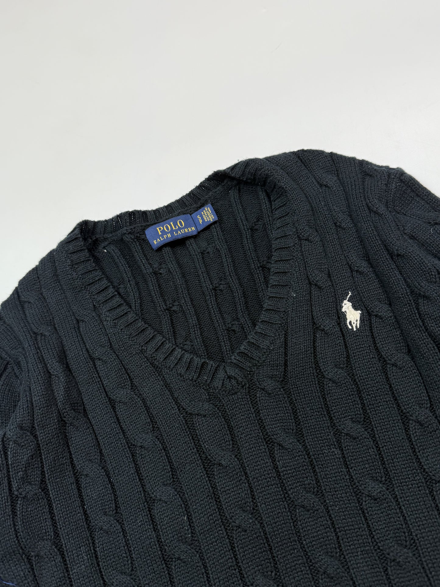 Polo Ralph Lauren cable knit sweater (S)
