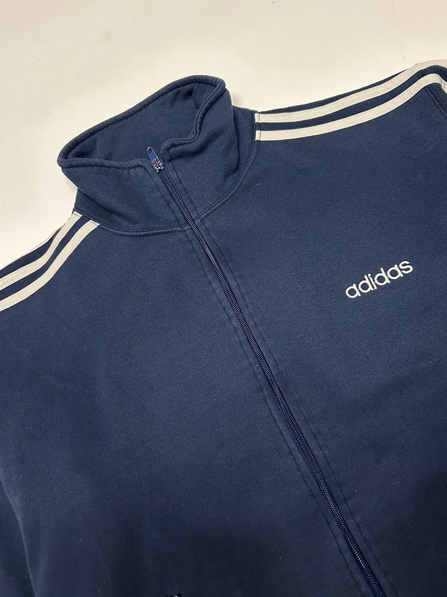 Vintage 80s Adidas full zip sweatshirt (S)
