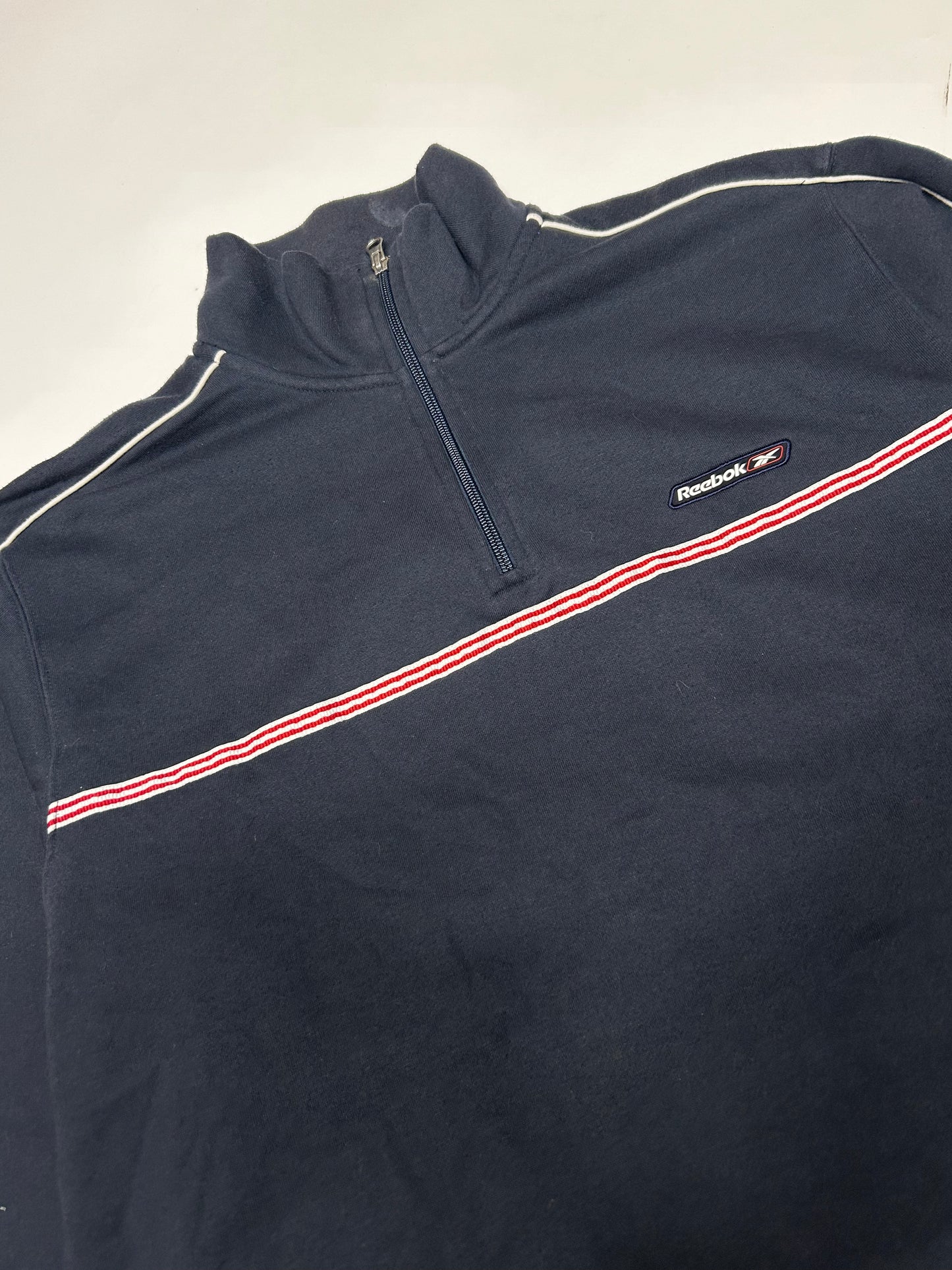 Vintage Reebok quarter zip sweatshirt (L)