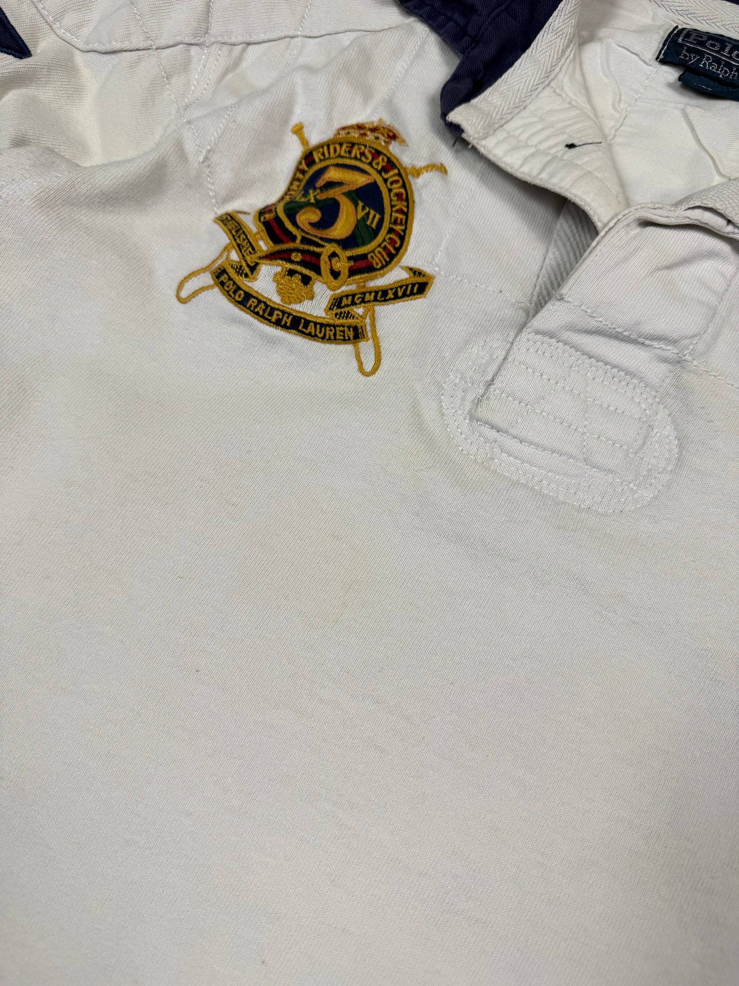 Vintage Polo Ralph Lauren big pony rugby polo shirt (M)