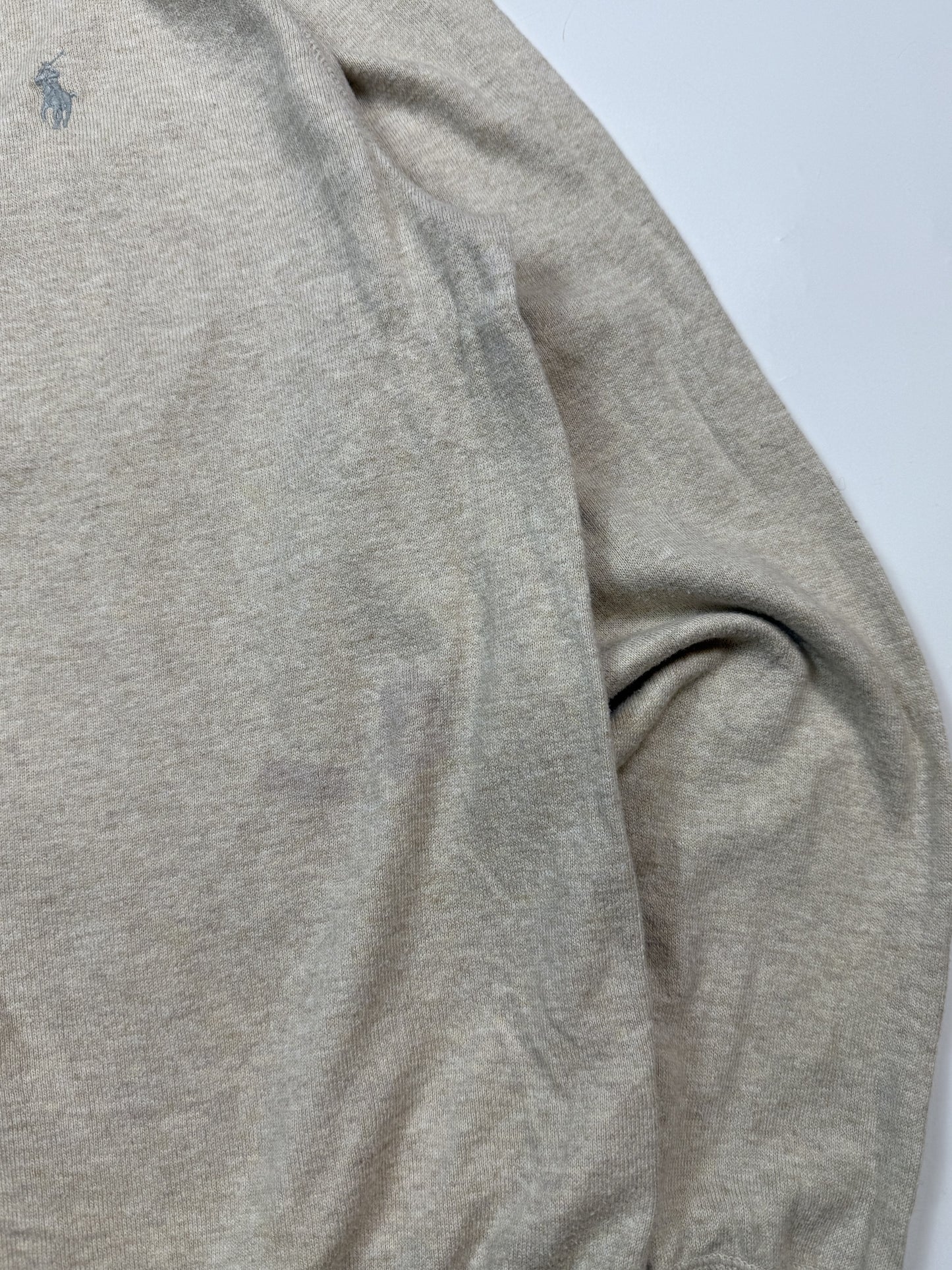 Polo Ralph Lauren full zip knit sweater (M)