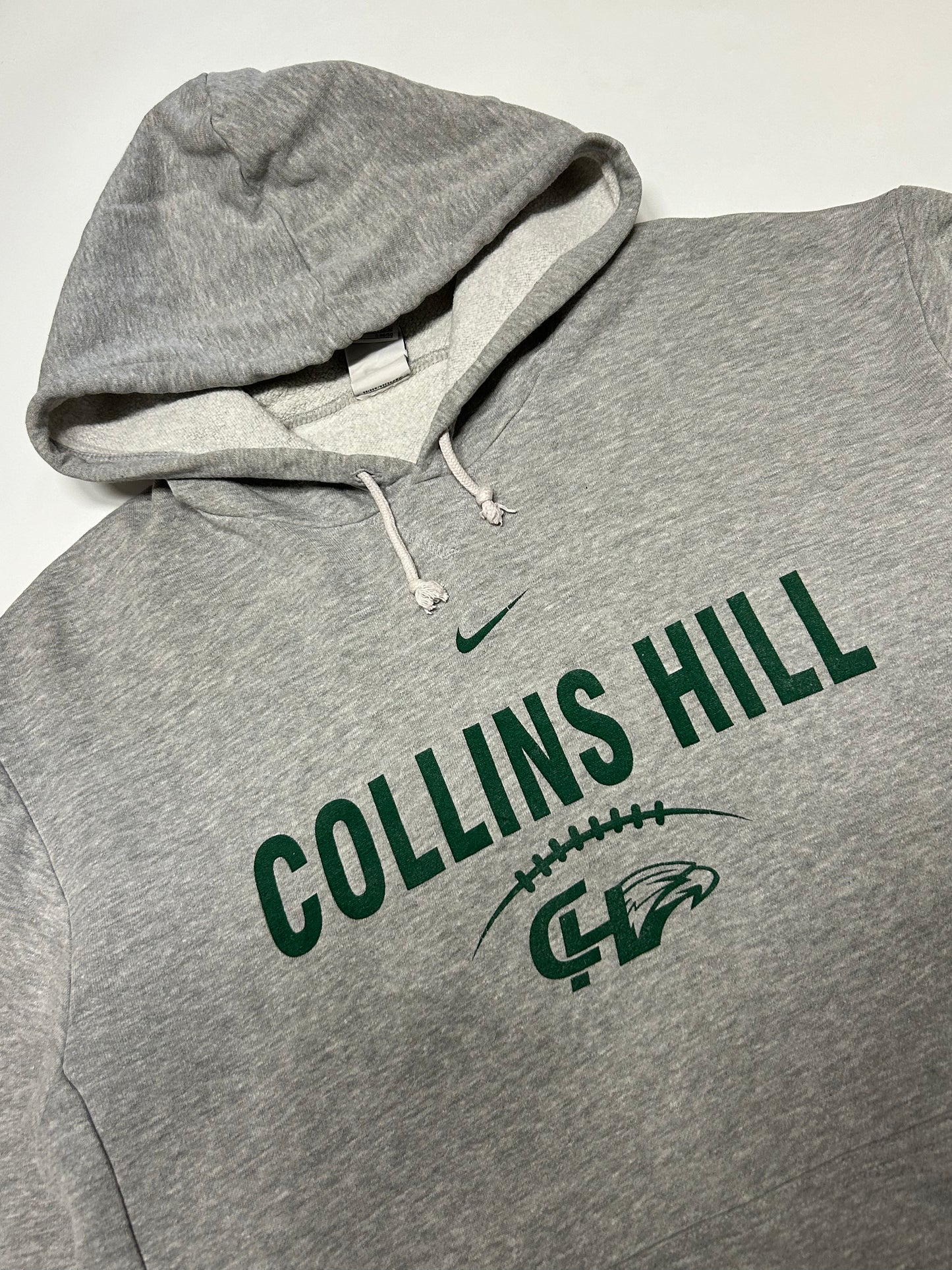 Vintage Nike centre swoosh college hoodie (L)