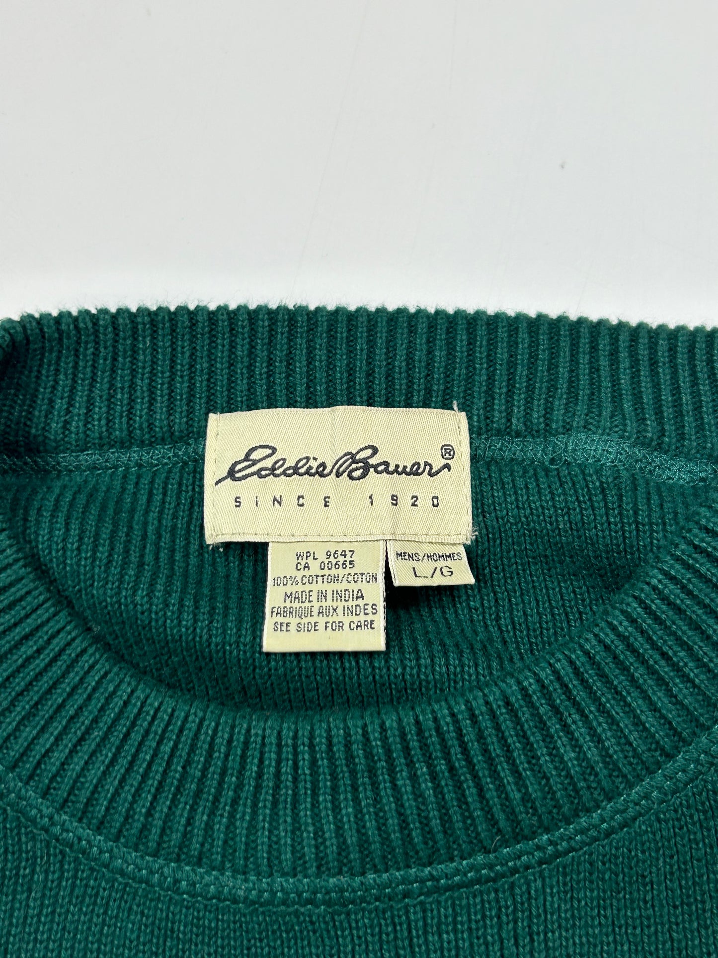 Vintage 90s Eddie Bauer knit sweater (L)