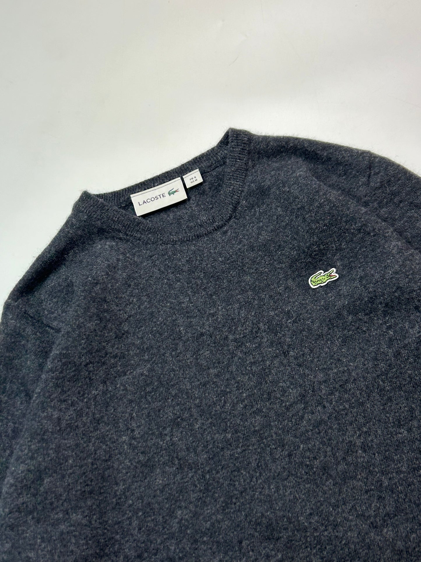 Lacoste wool knit sweater (S)