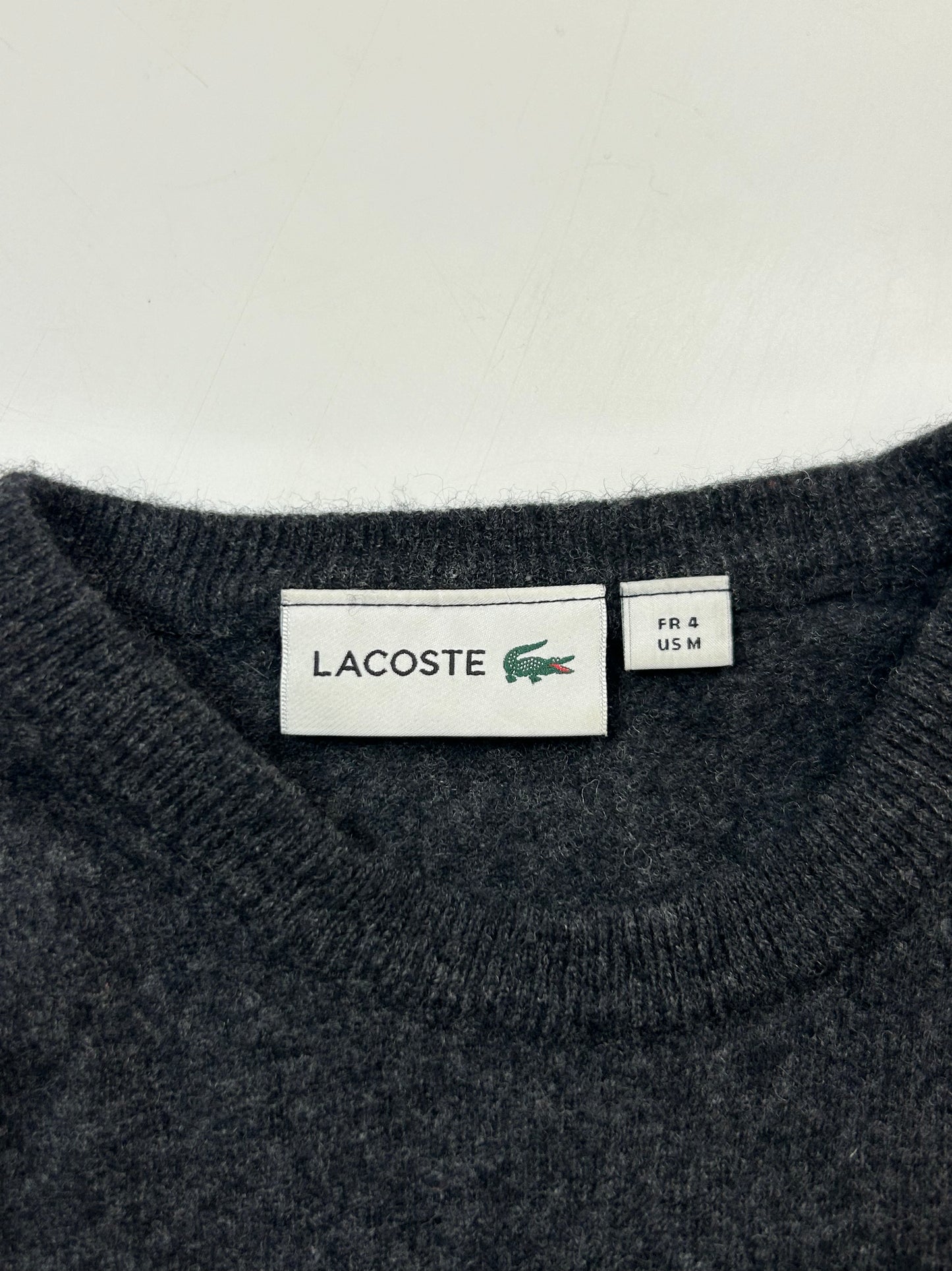 Lacoste wool knit sweater (S)