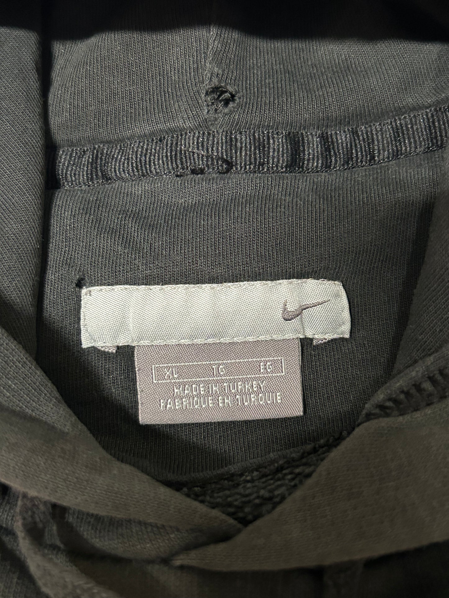 Vintage Nike spell out hoodie (XL)