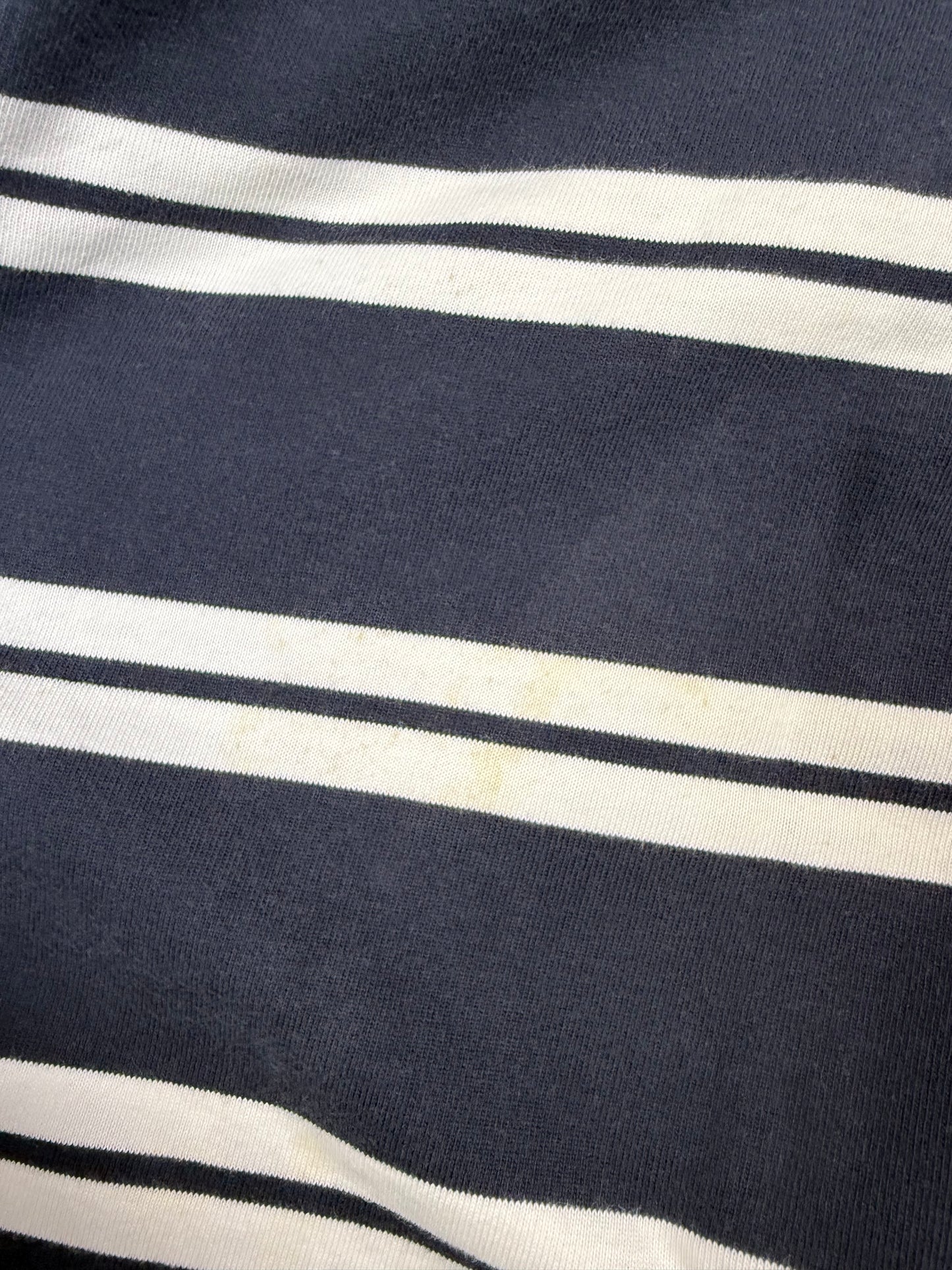 Nike athletic dept striped rugby polo shirt (XL)