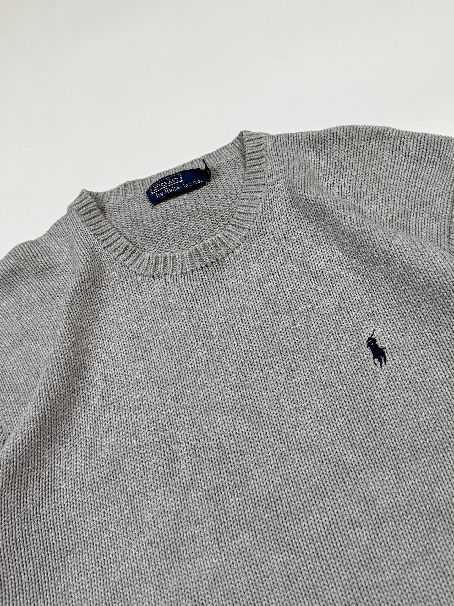Vintage 90s Polo Ralph Lauren knit sweater (XL)