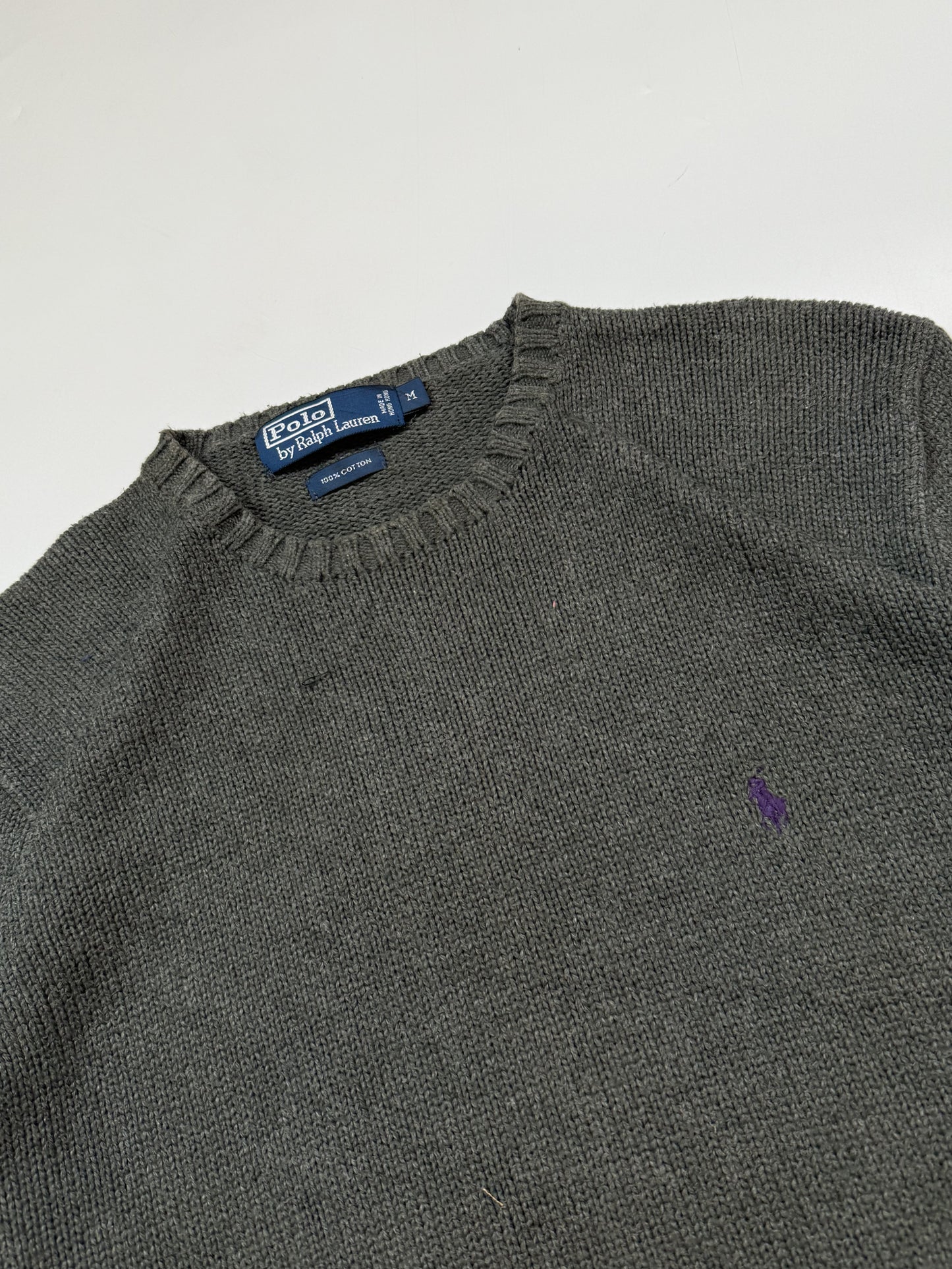Vintage 90s Polo Ralph Lauren knit sweater (M)