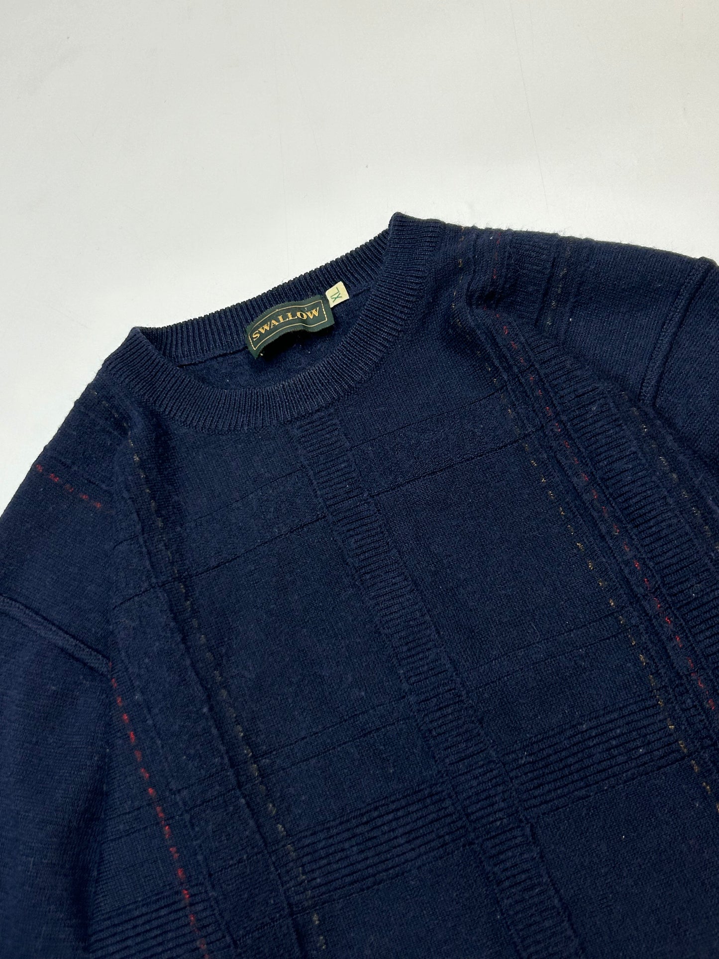 Vintage grandad knit sweater (XL)