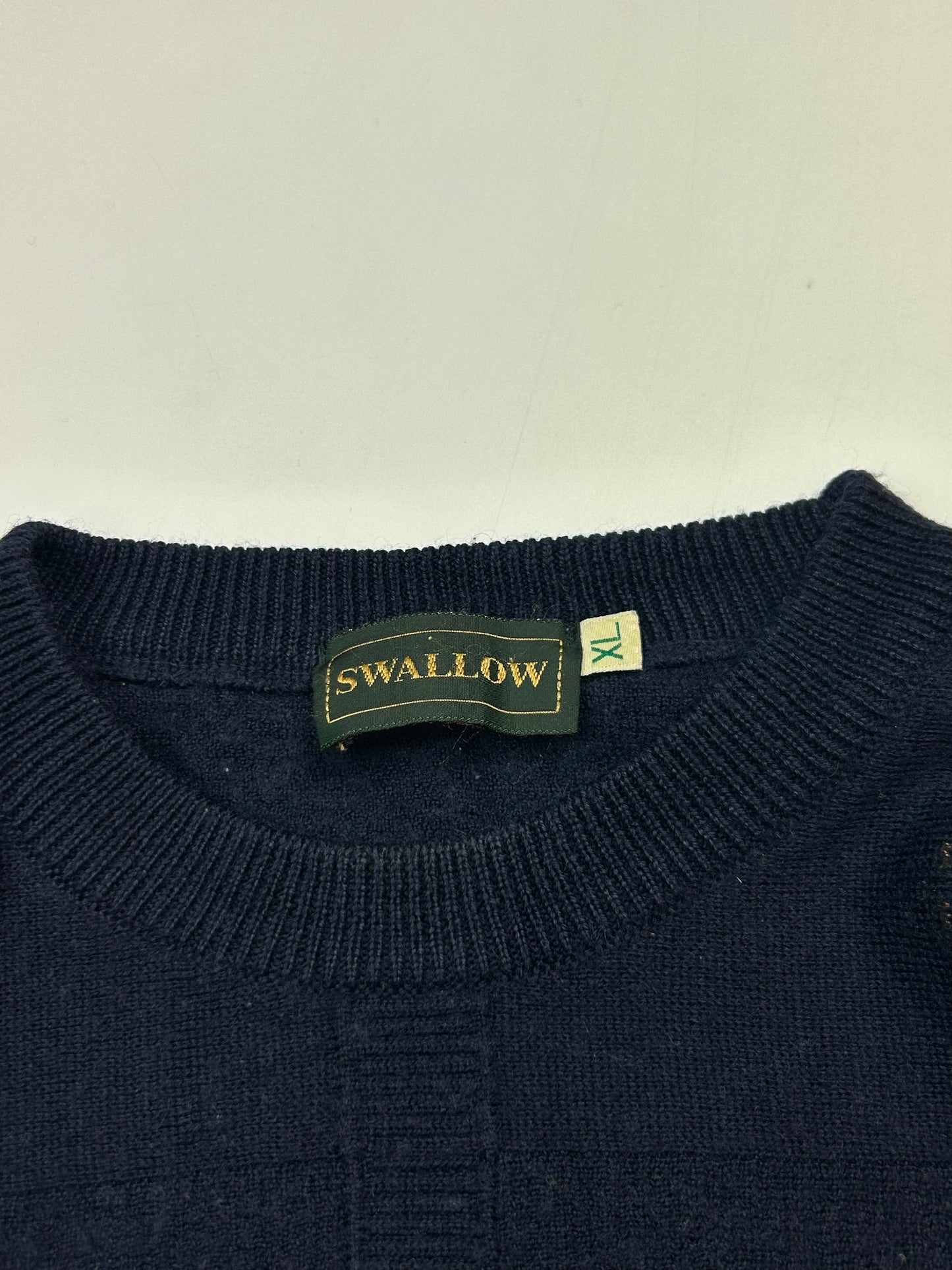 Vintage grandad knit sweater (XL)