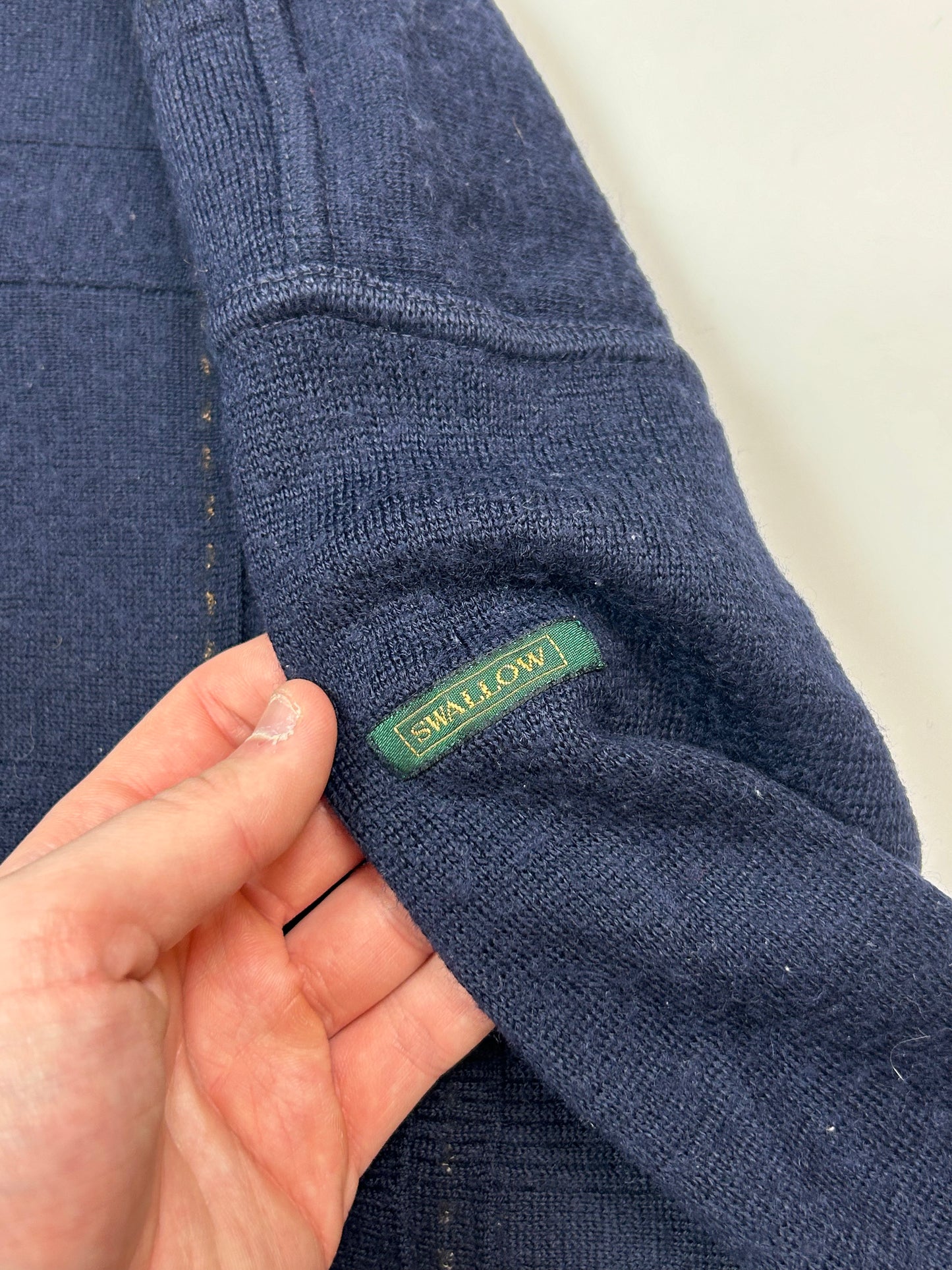 Vintage grandad knit sweater (XL)