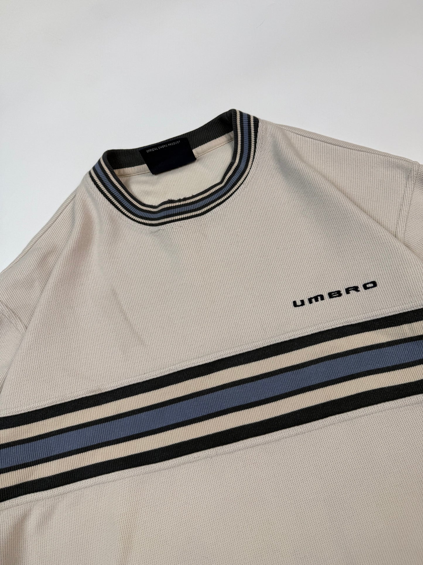 Vintage Umbro striped sweatshirt (L)