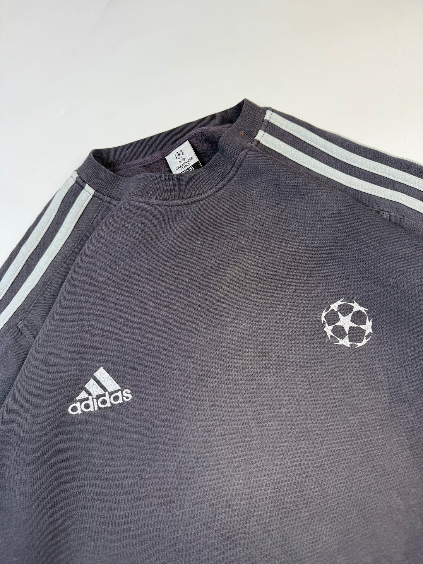 Vintage Adidas Champions league football sweatshirt (L)