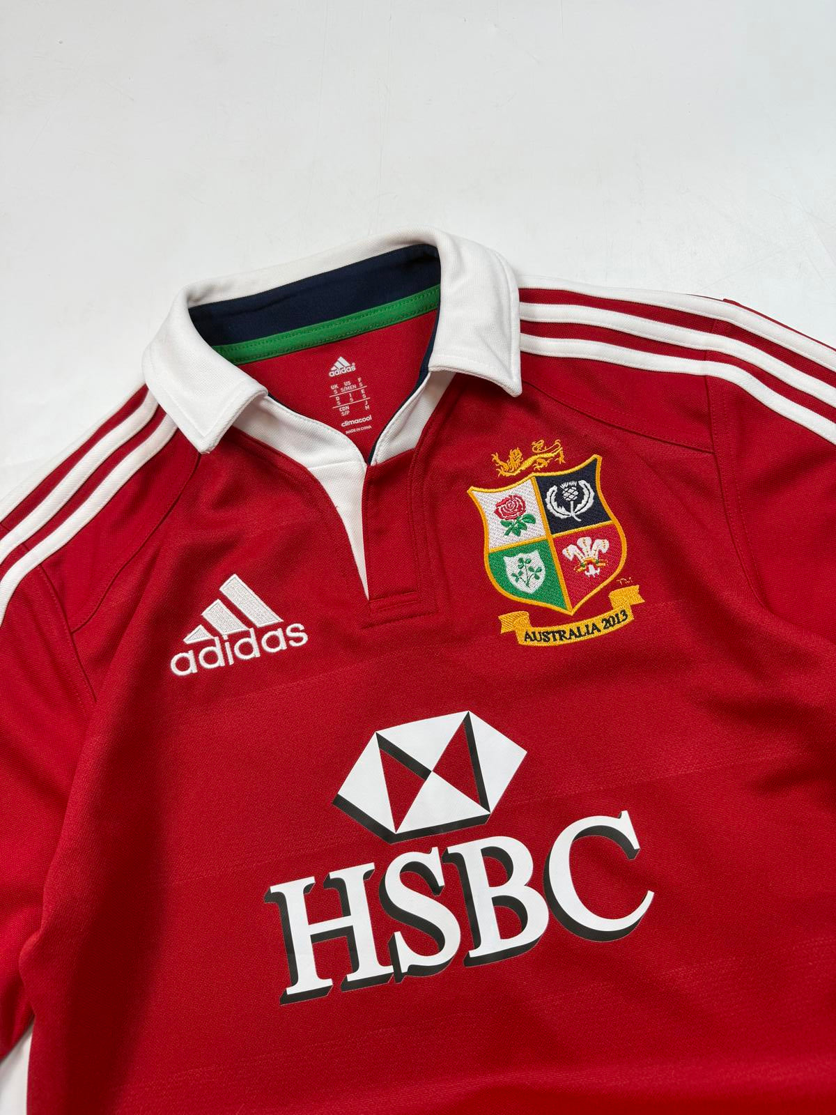 Vintage Lions 2013 Adidas rugby union shirt (S)