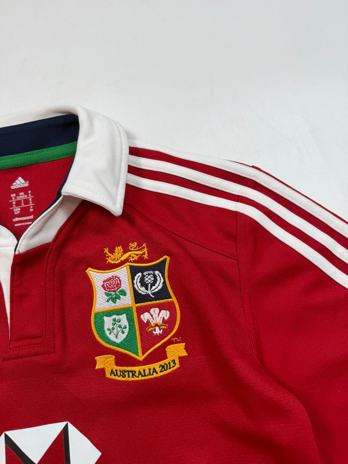 Vintage Lions 2013 Adidas rugby union shirt (S)