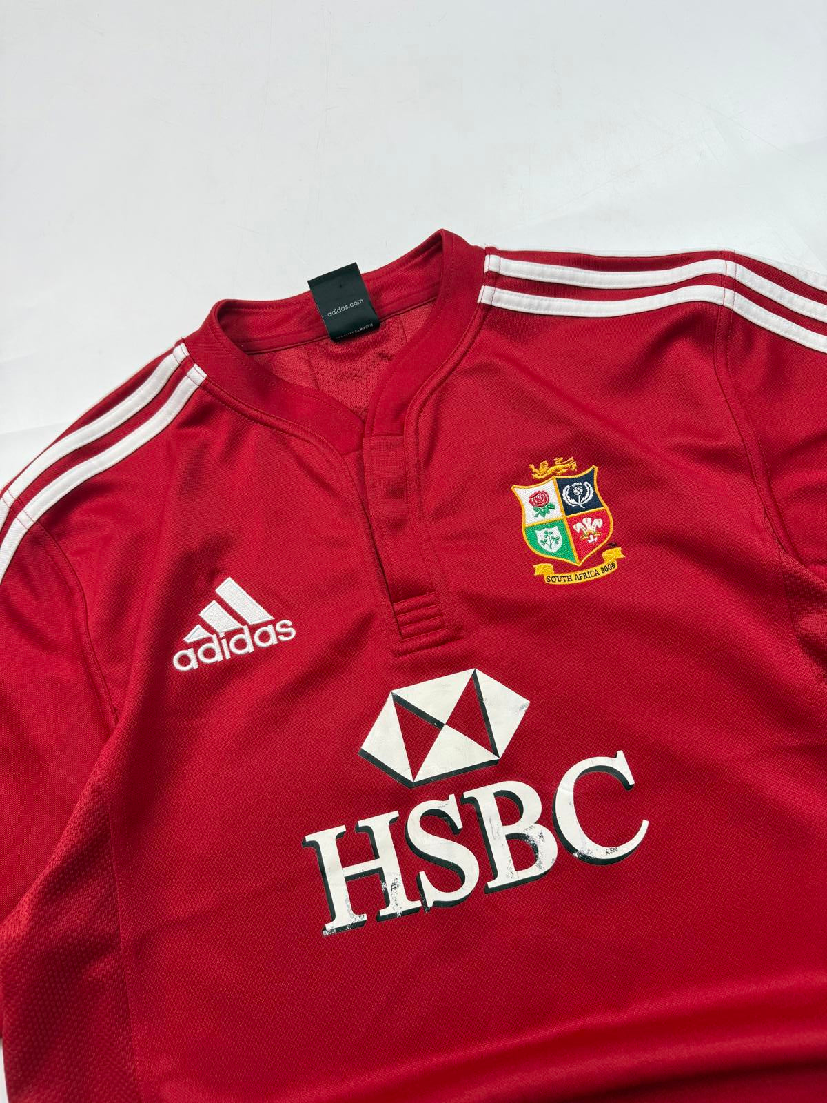 Vintage Lions 2009 tour Adidas rugby union shirt (L)