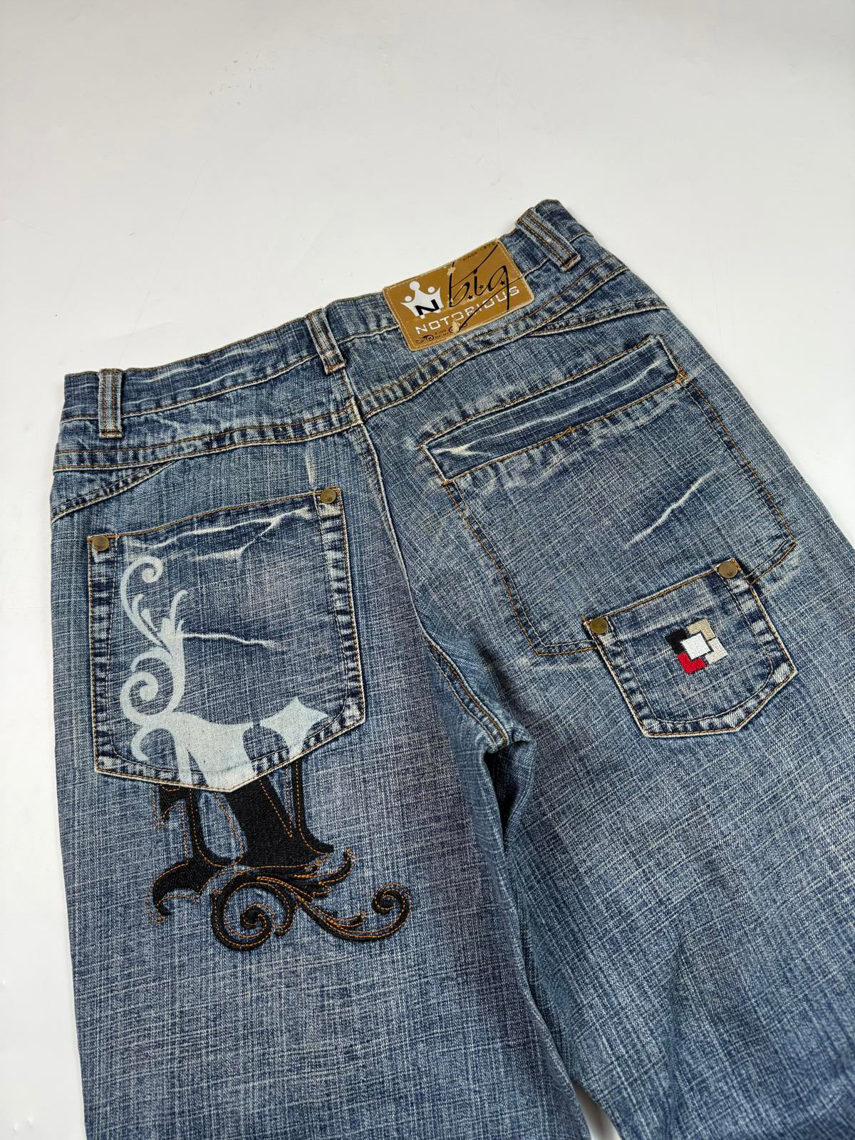 Vintage Notorious BIG baggy hip hop Jeans (W34)
