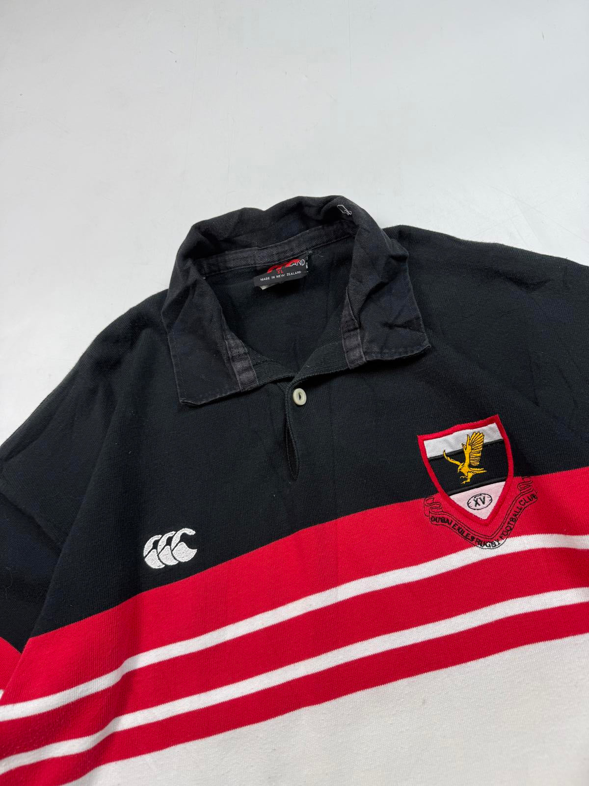 Vintage 90s Dubai Exiles Canterbury rugby shirt (XL)