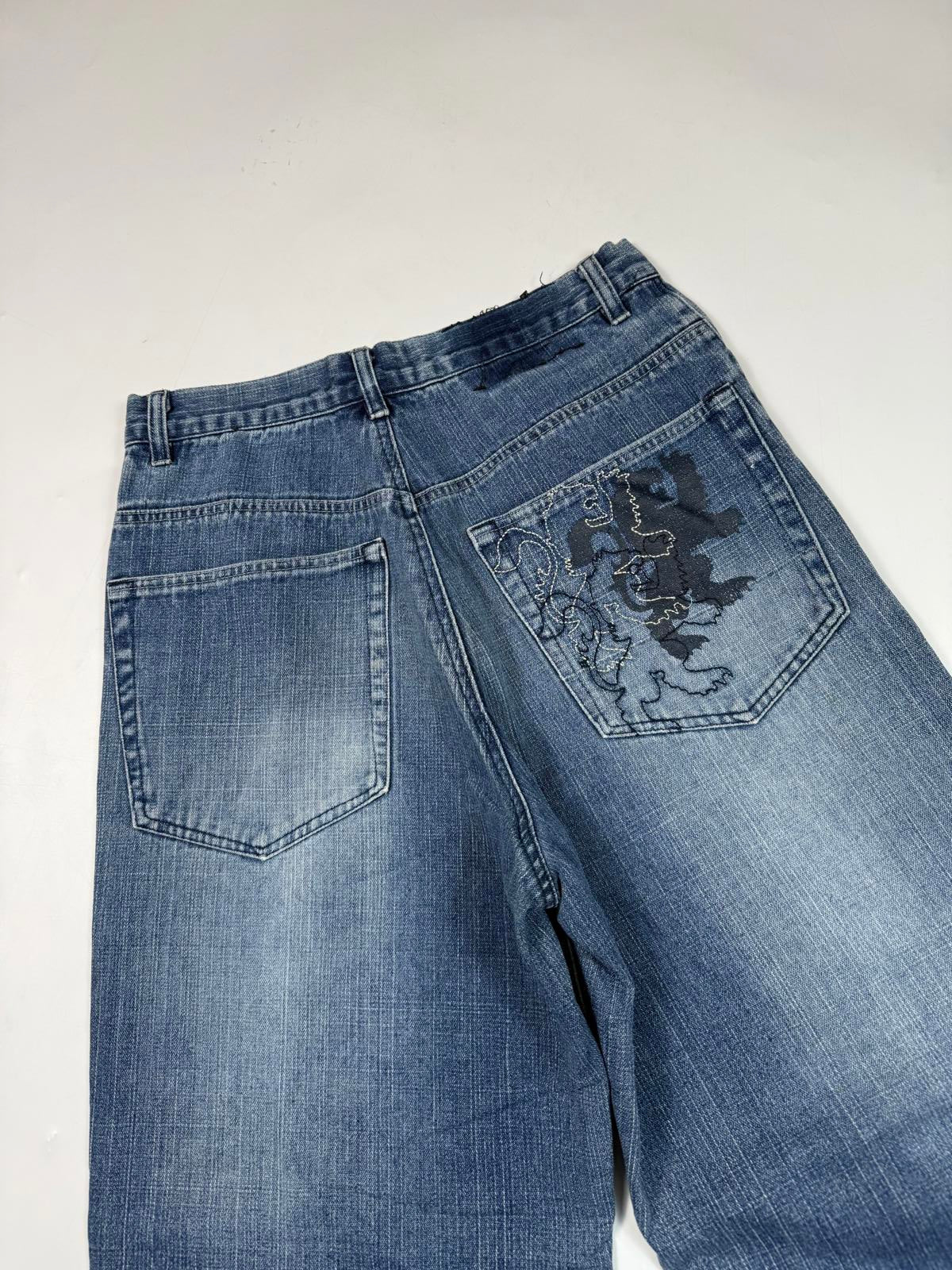Vintage Y2K baggy hip hop Jeans (W32)