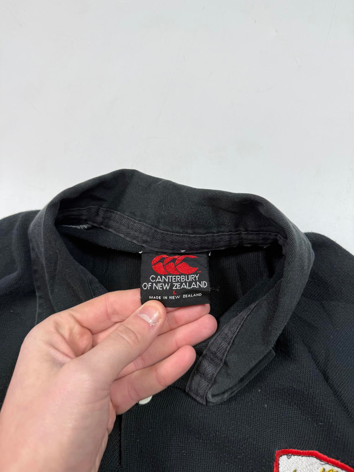 Vintage 90s Dubai Exiles Canterbury rugby shirt (L)