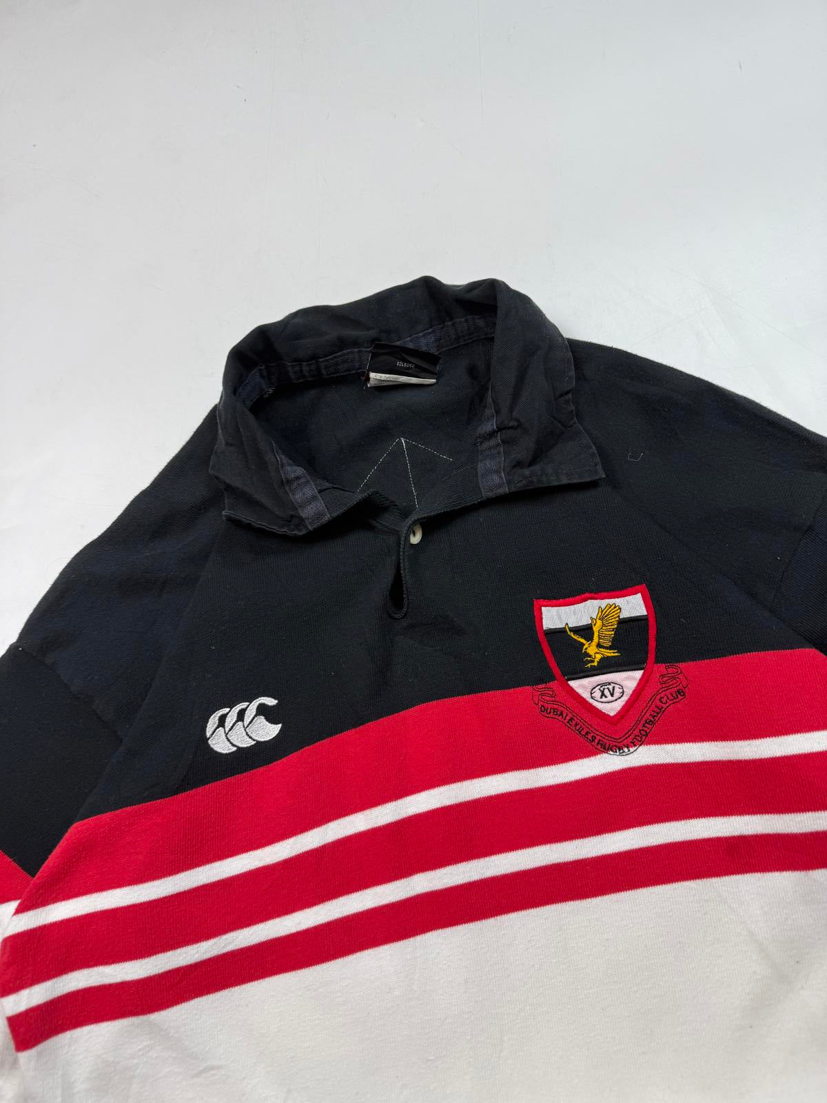 Vintage 90s Dubai Exiles Canterbury rugby shirt (L)