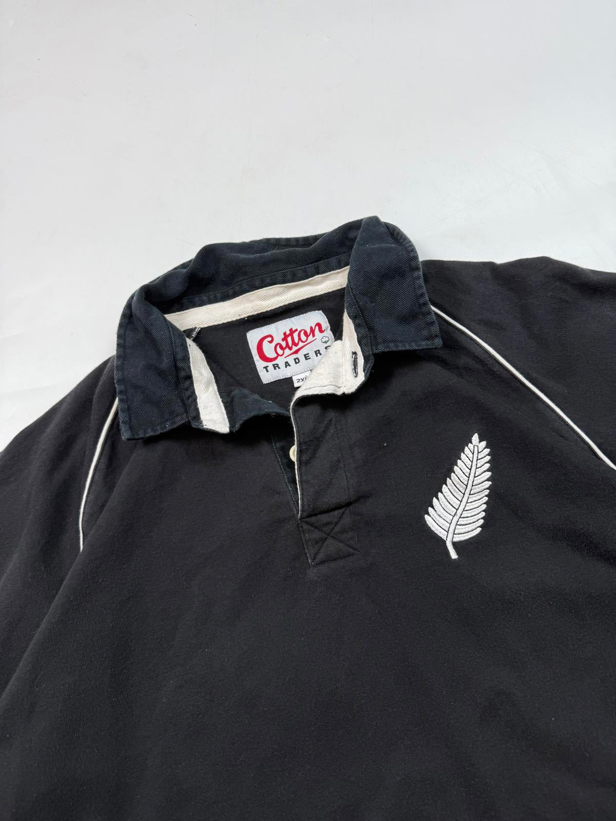 Vintage 90s New Zealand supporters rugby shirt (XXL)