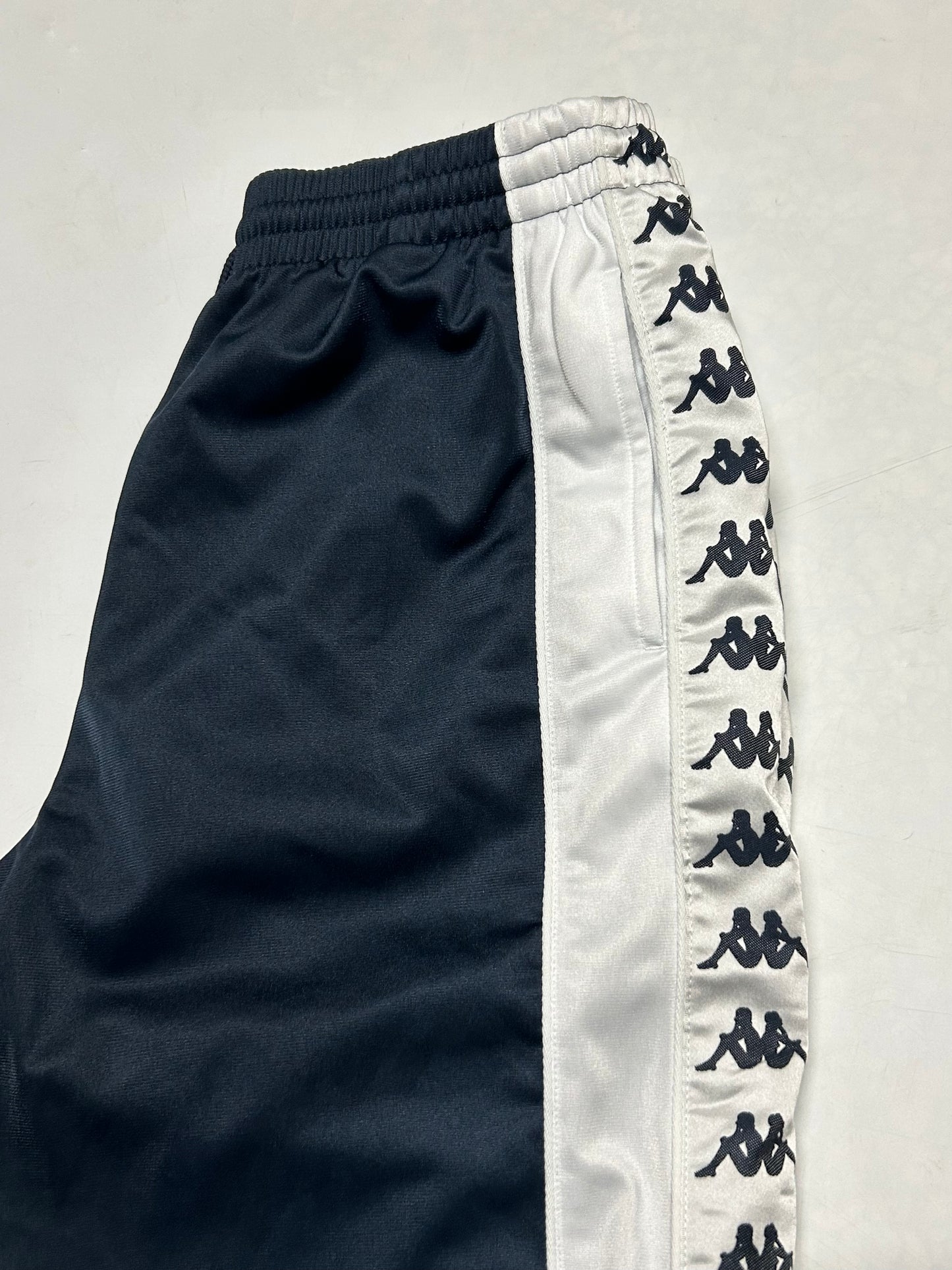 Vintage Kappa side stripe track pants (M)