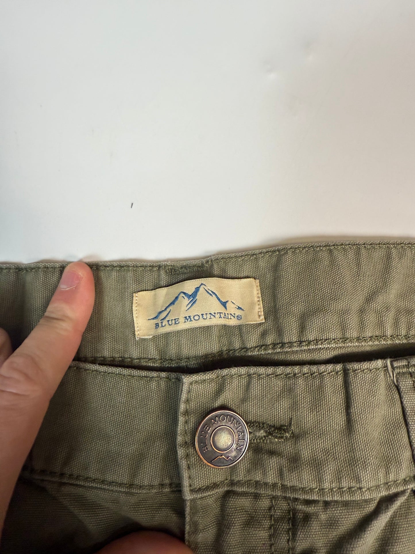 Vintage Blue mountain baggy carpenter pants (W36)