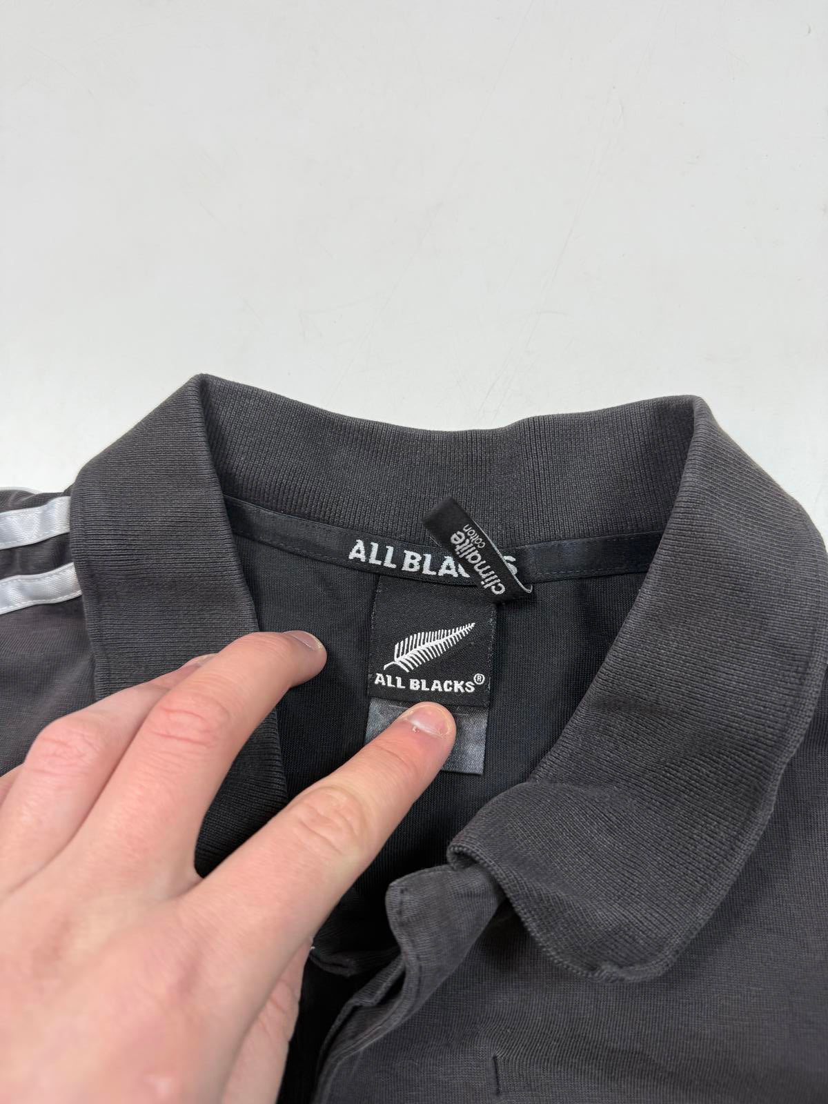 New Zealand all blacks adidas rugby polo shirt (XL)