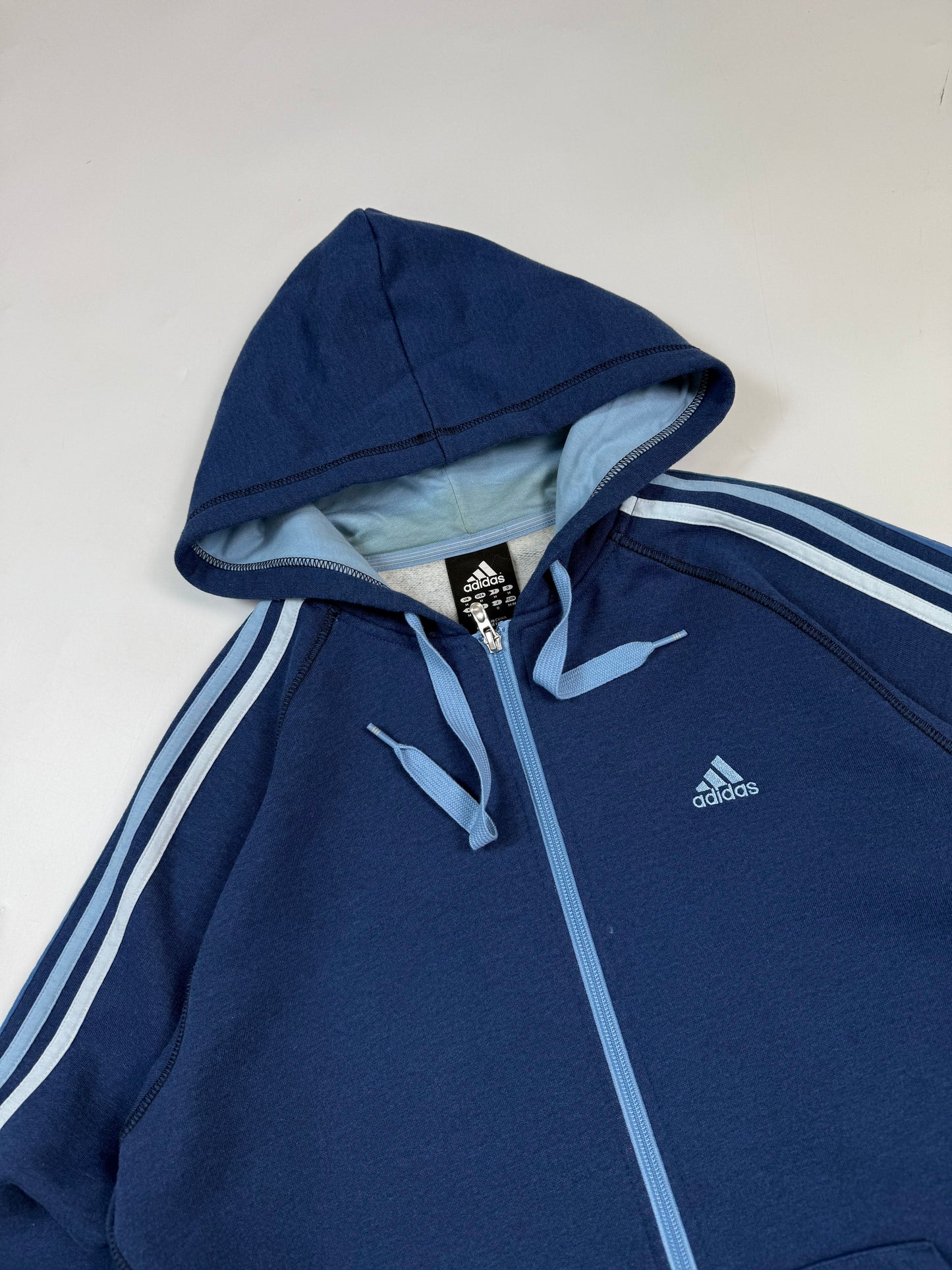 Adidas zip up hoodie (M)
