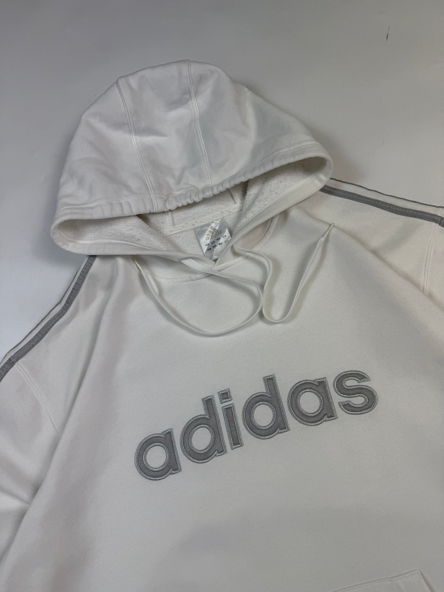 Vintage Adidas spell out hoodie (XL)